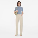 Burberry Uv Wool Top Kadın Mavi Triko