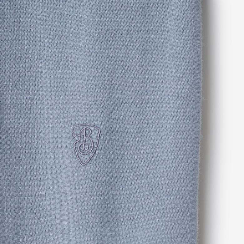 Burberry Uv Wool Top Kadın Mavi Triko