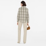 Burberry Tri Cotton Kadın Krem Gömlek