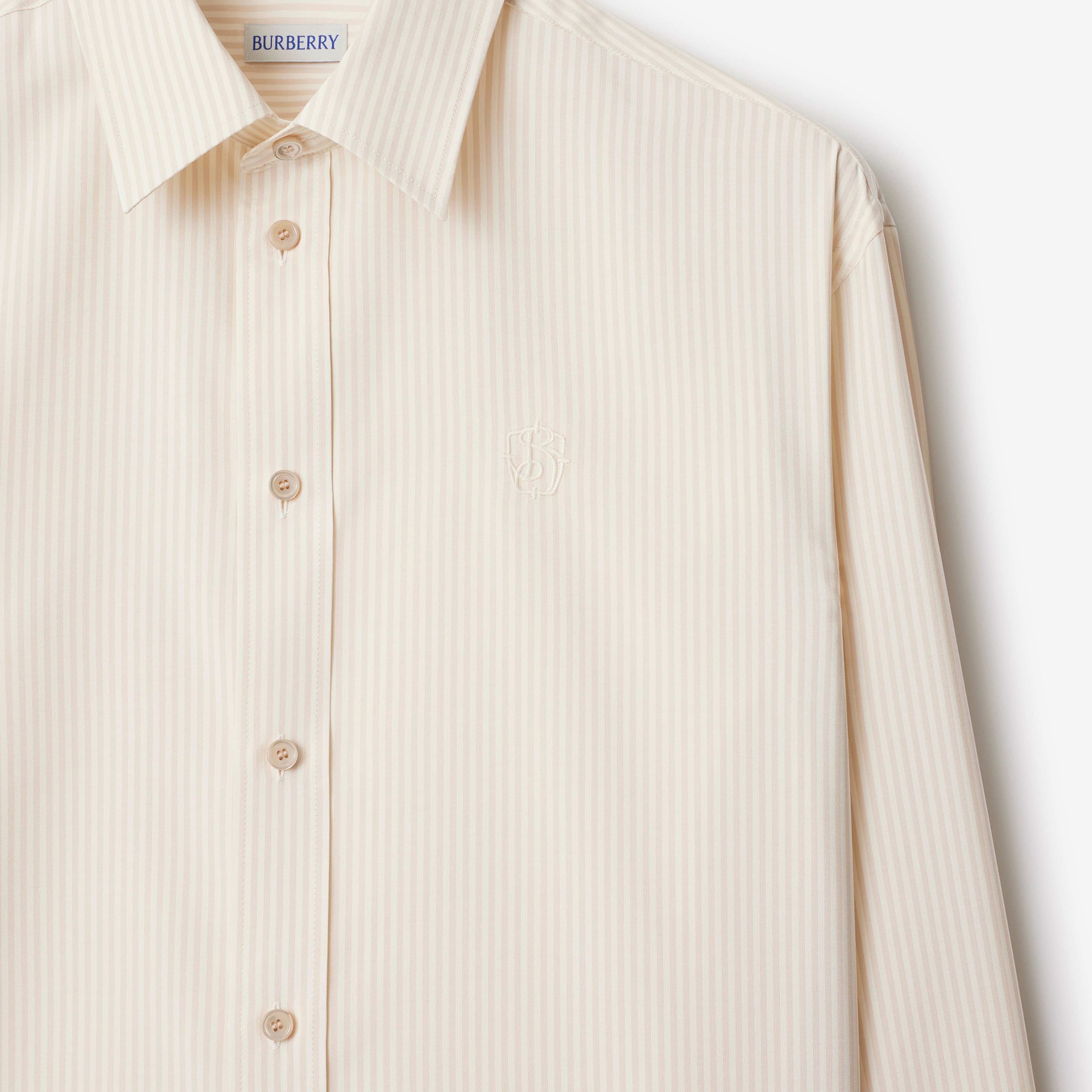 Burberry Sip Erkek Krem Gömlek