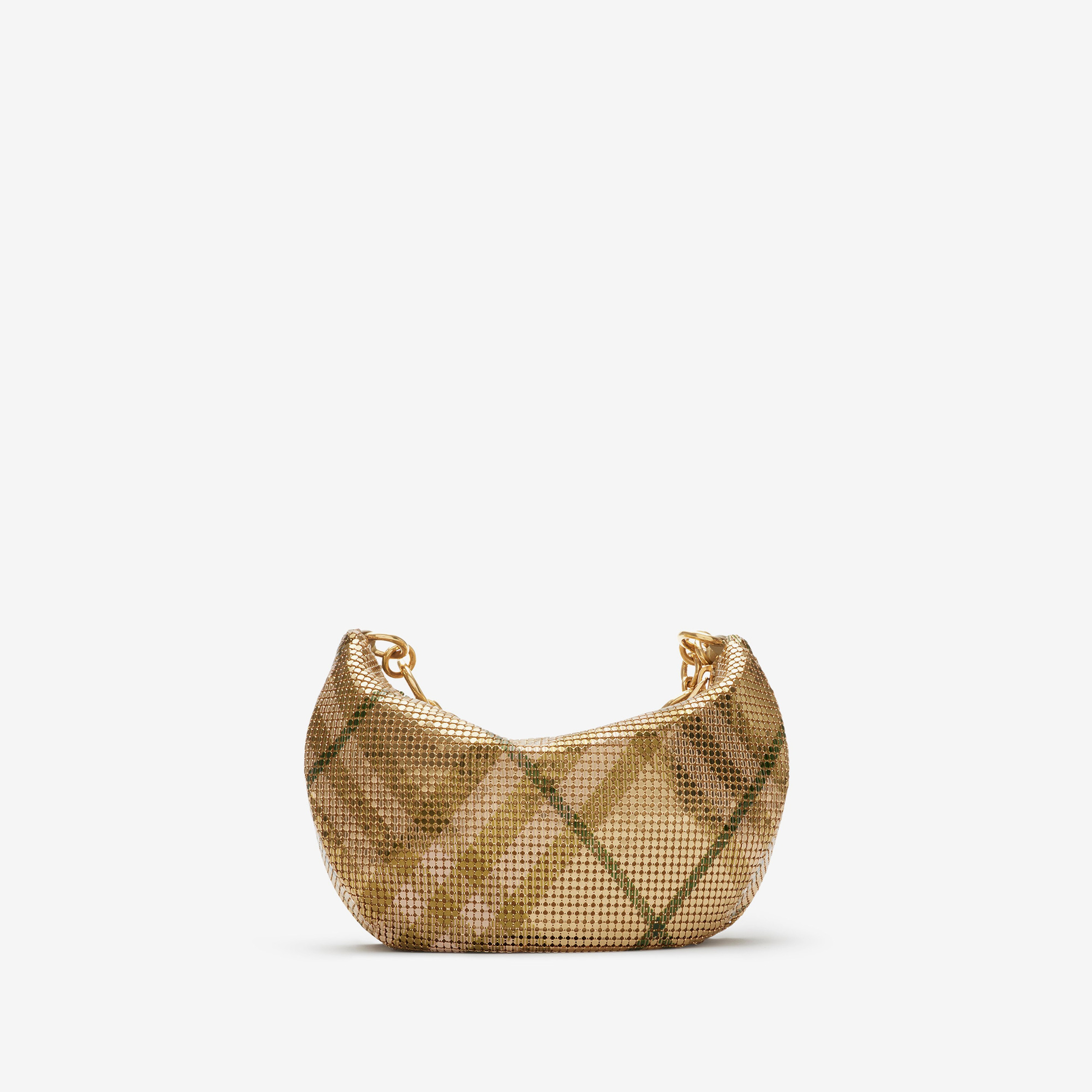 Burberry Pouch Chainmail Kadın Sarı Omuz Çantası
