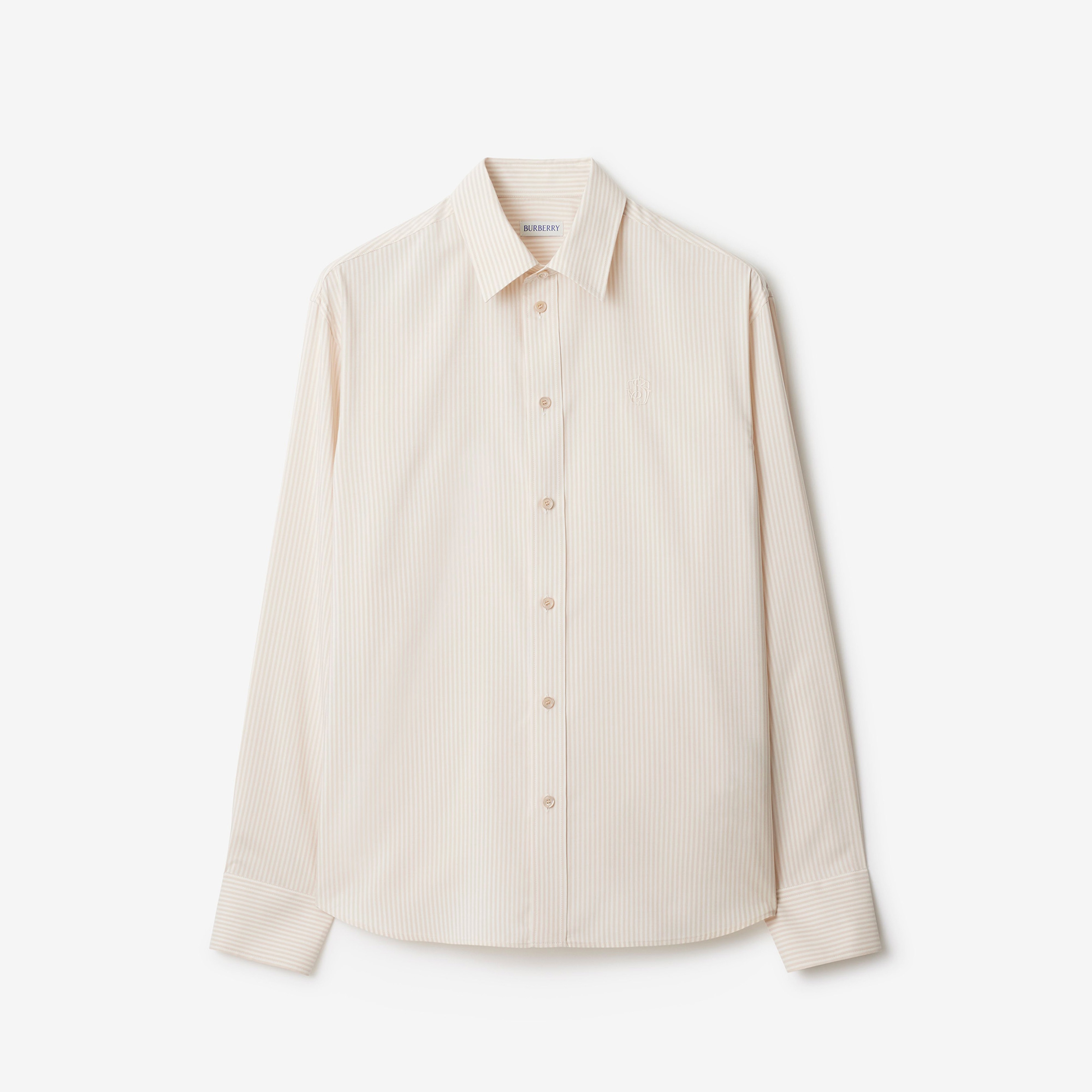 Burberry Sip Erkek Krem Gömlek