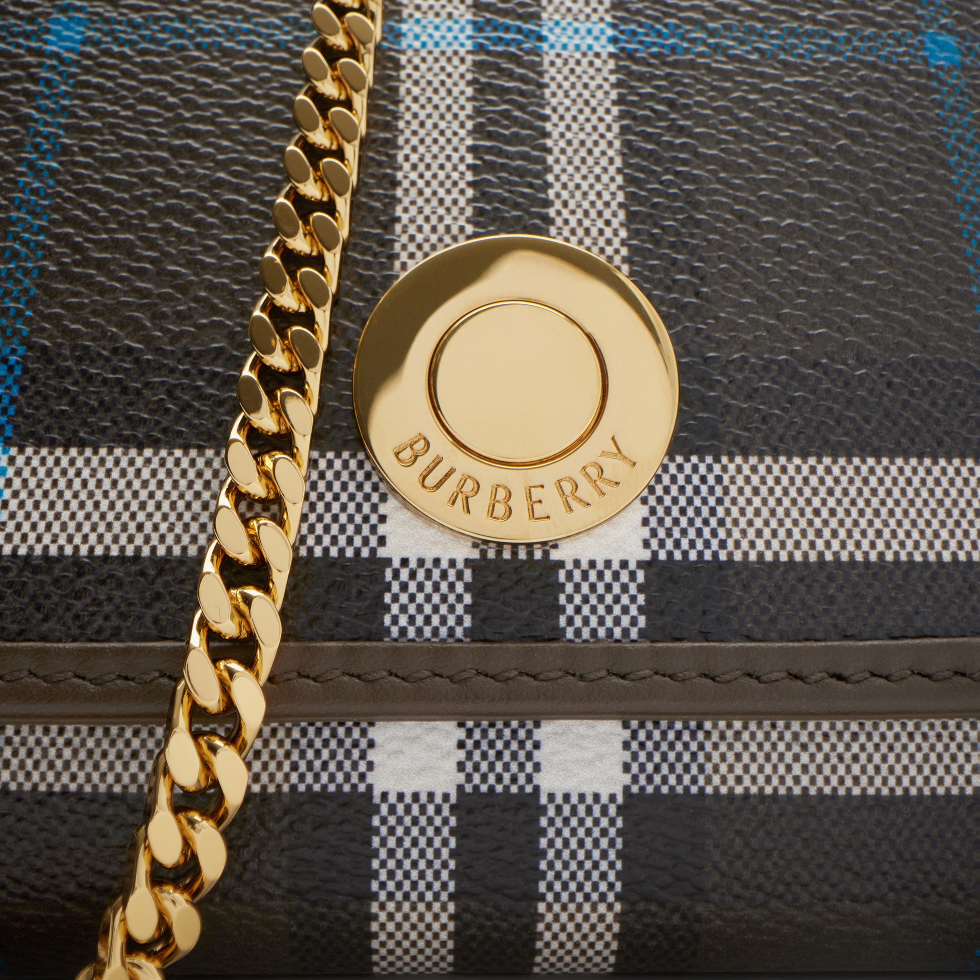 Burberry Hannah Chain Strap Kadın Haki El Çantası