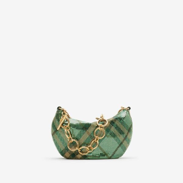 Burberry Eve Pouch Chainmail Kadın Yeşil El Çantası