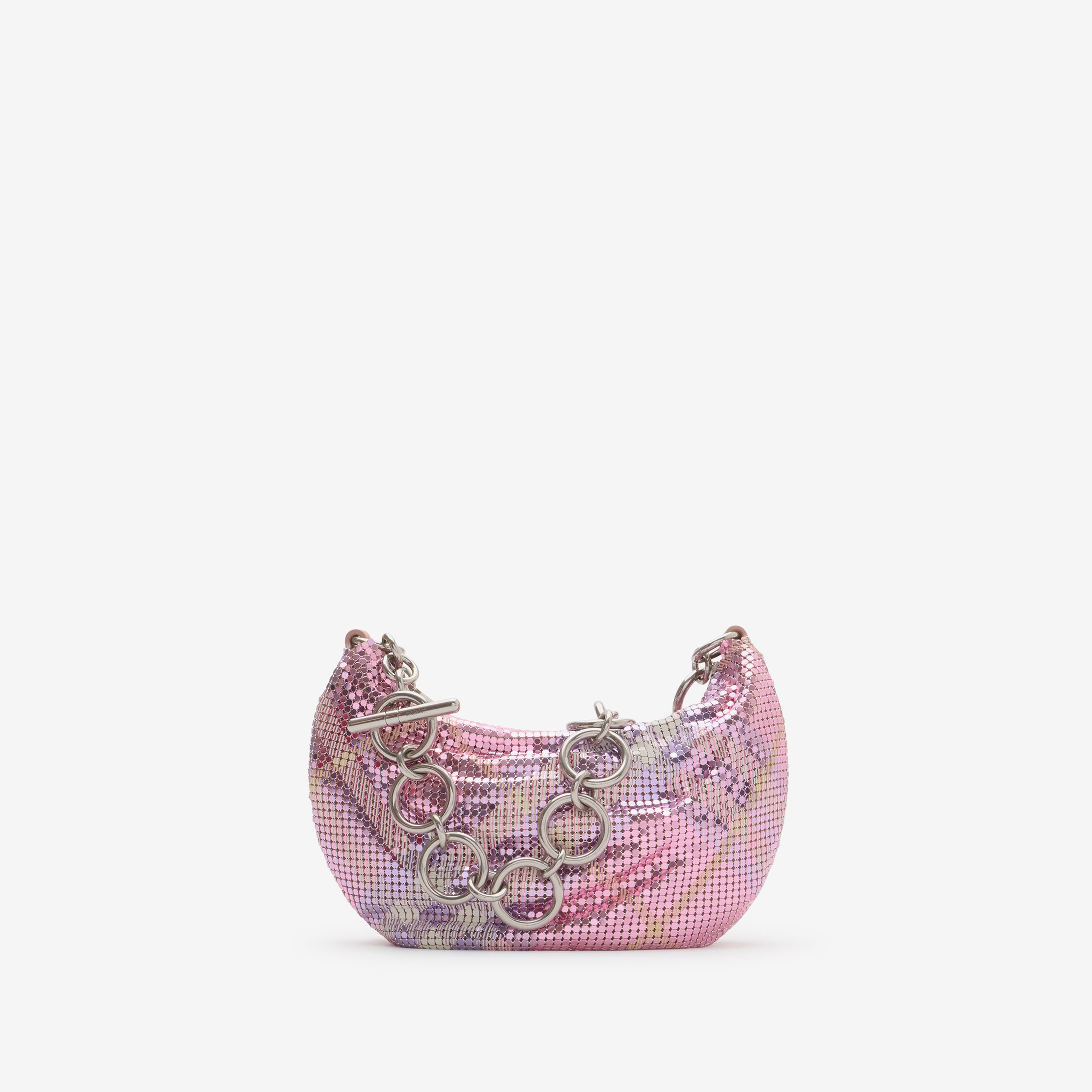 Burberry Chainmail Eve Pouch Kadın Mor El Çantası