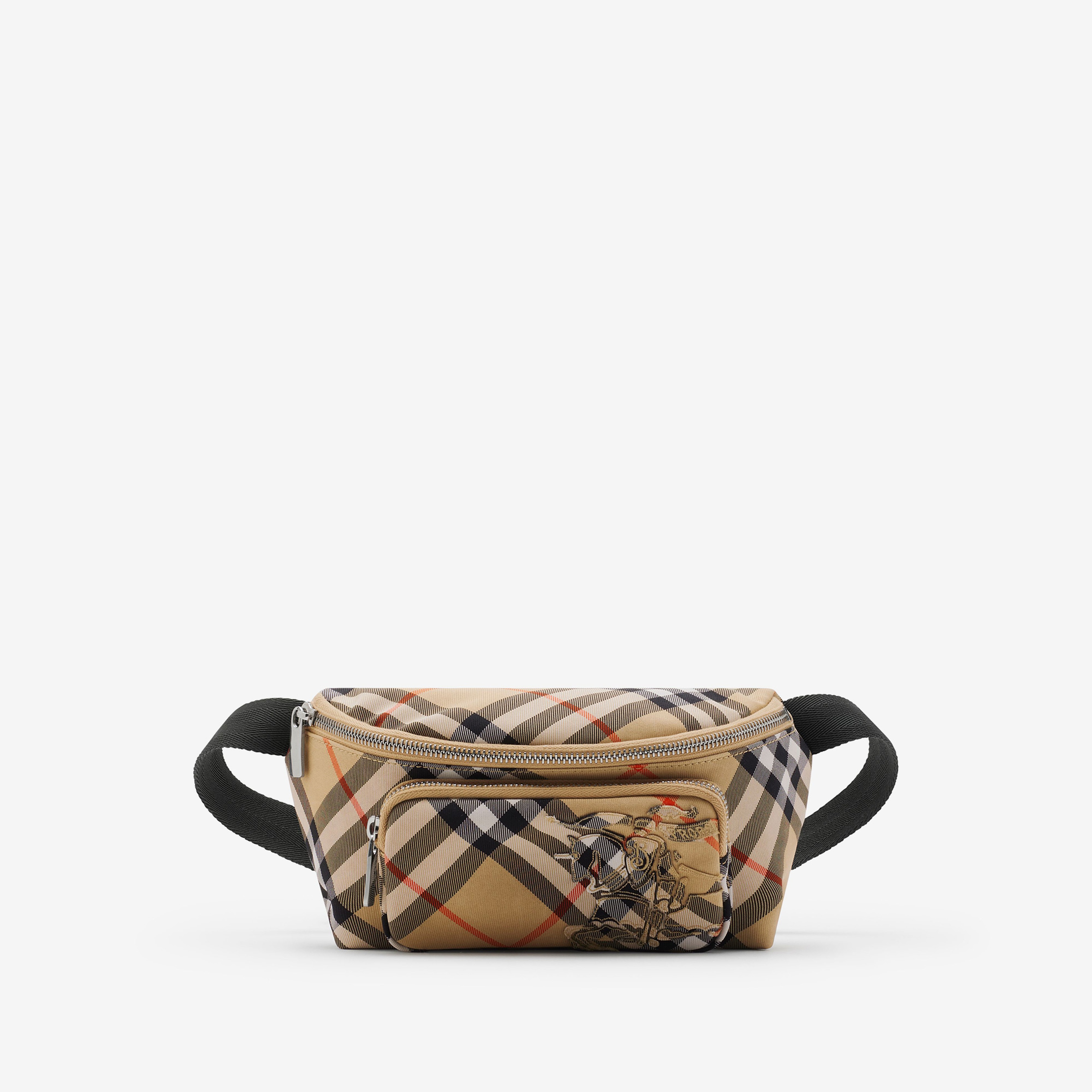 Burberry Classics Small Erkek Bej Bel Çantası