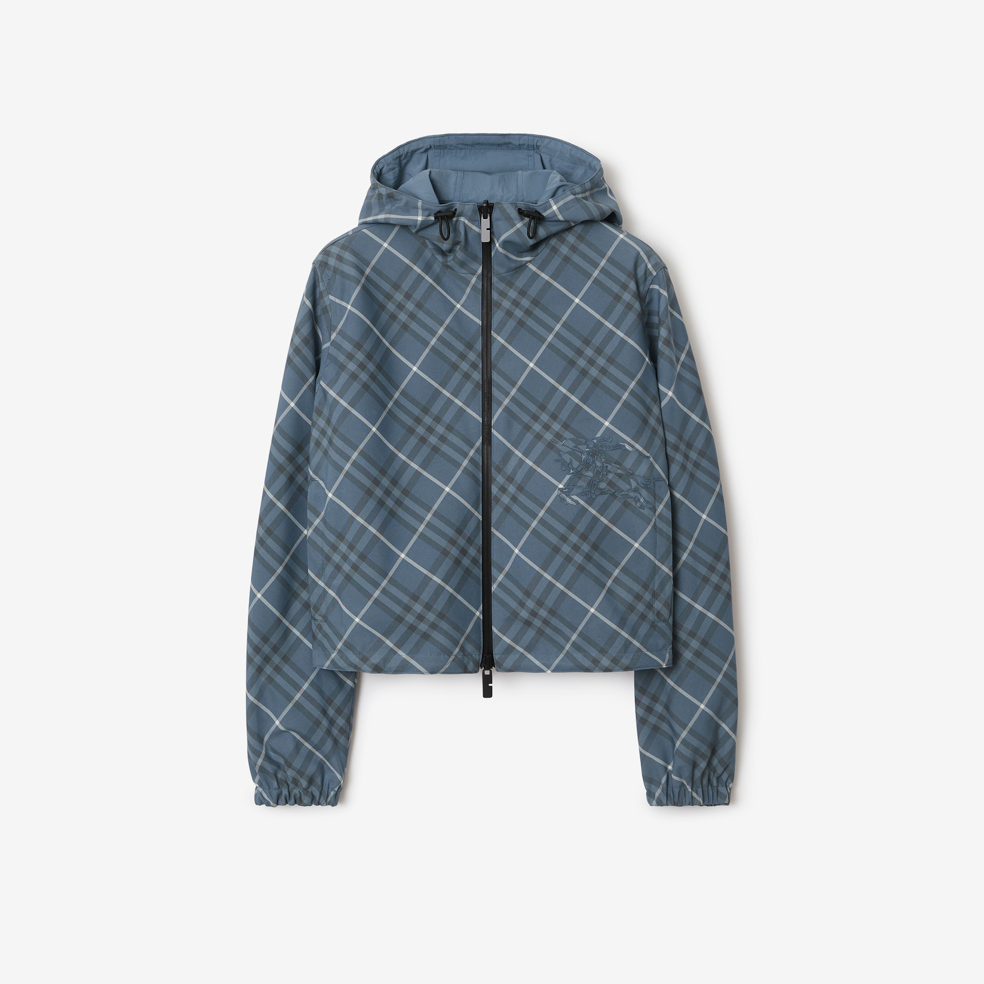 Burberry Aes Cropped Reversible Kadın Mavi Mont