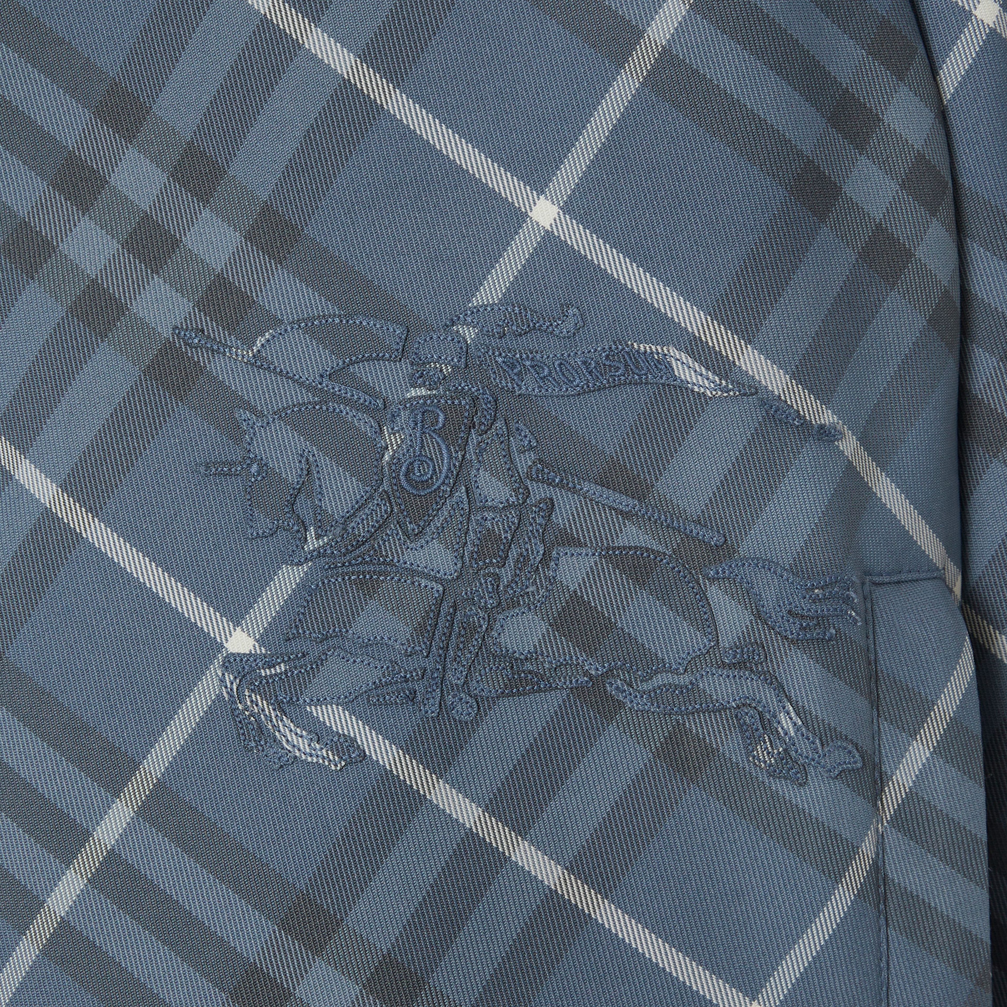 Burberry Aes Cropped Reversible Kadın Mavi Mont