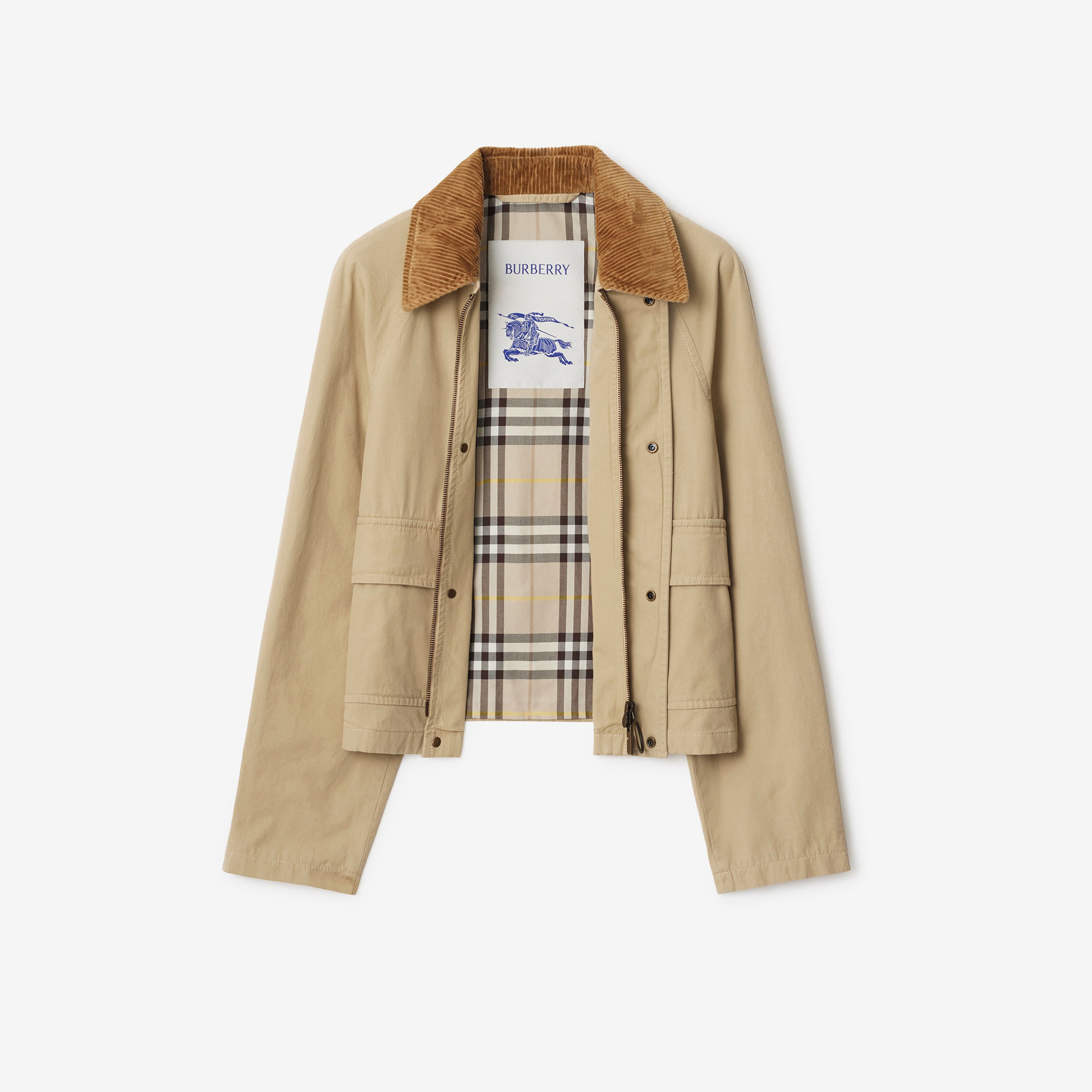 Burberry Tec Kadın Bej Mont