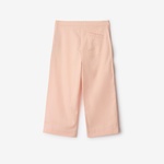 Burberry Orla Block Cotton Blend Çocuk Pembe Pantolon