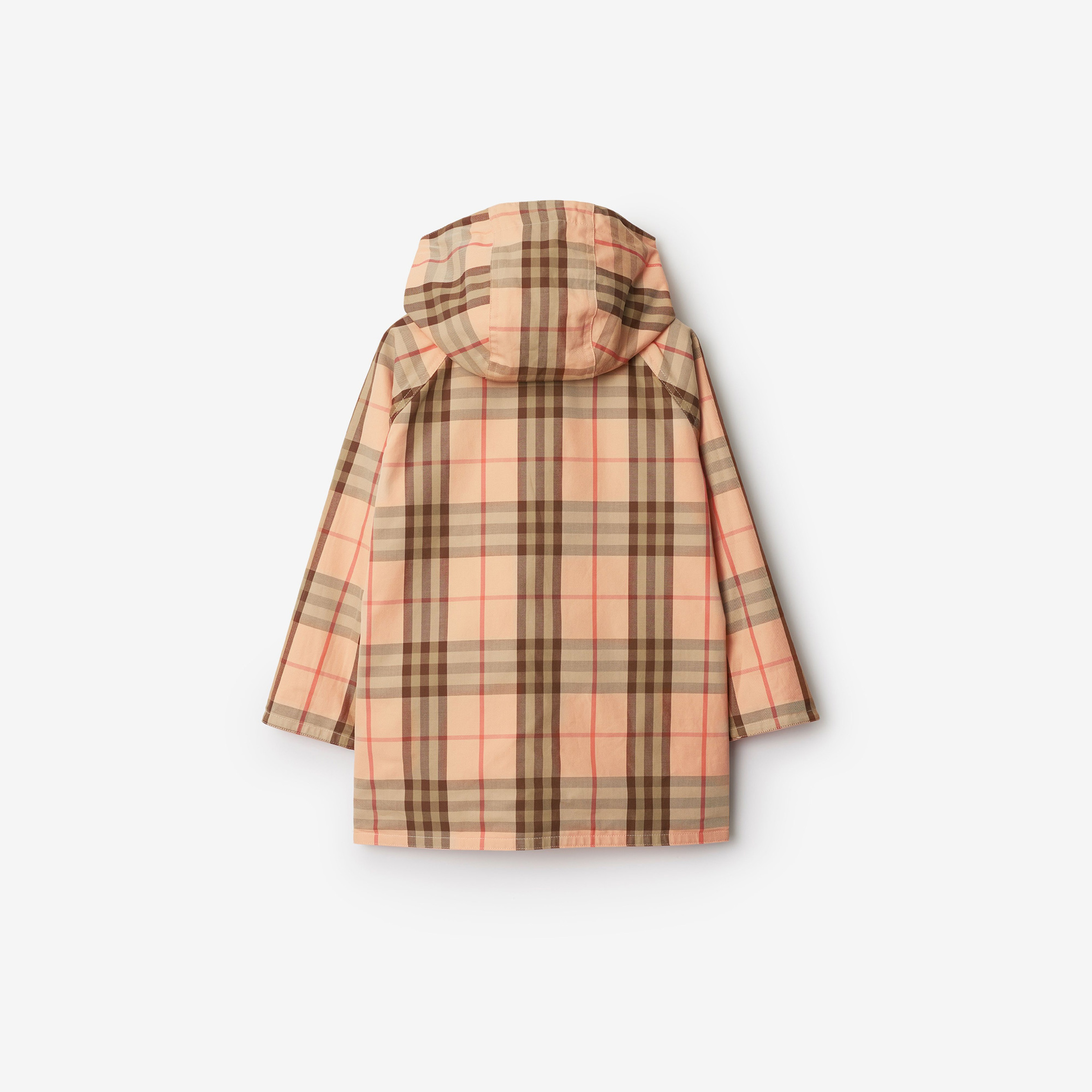 Burberry Emile Reversible Cotton Çocuk Pembe Mont