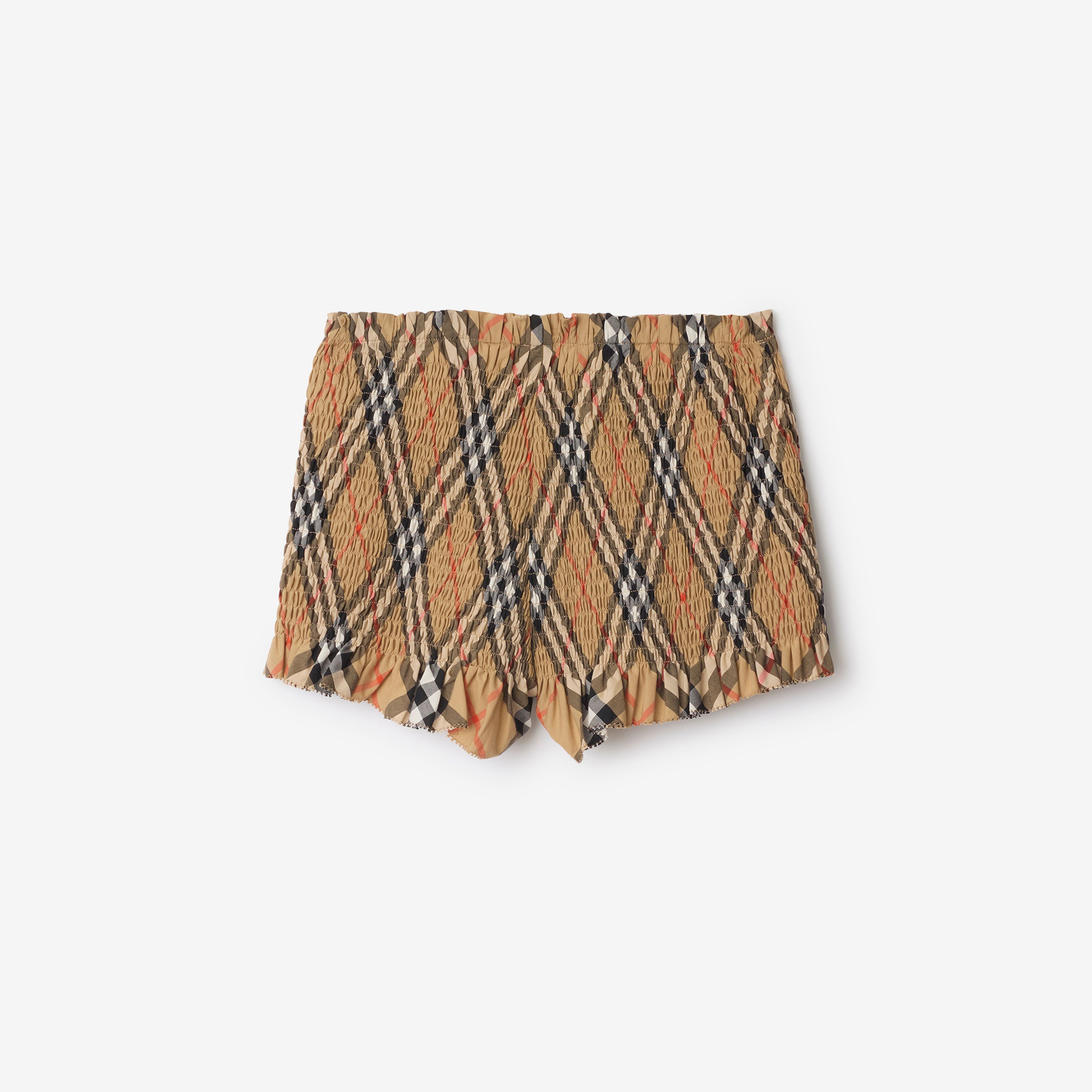 Burberry Remy Cotton Çocuk Bej Şort