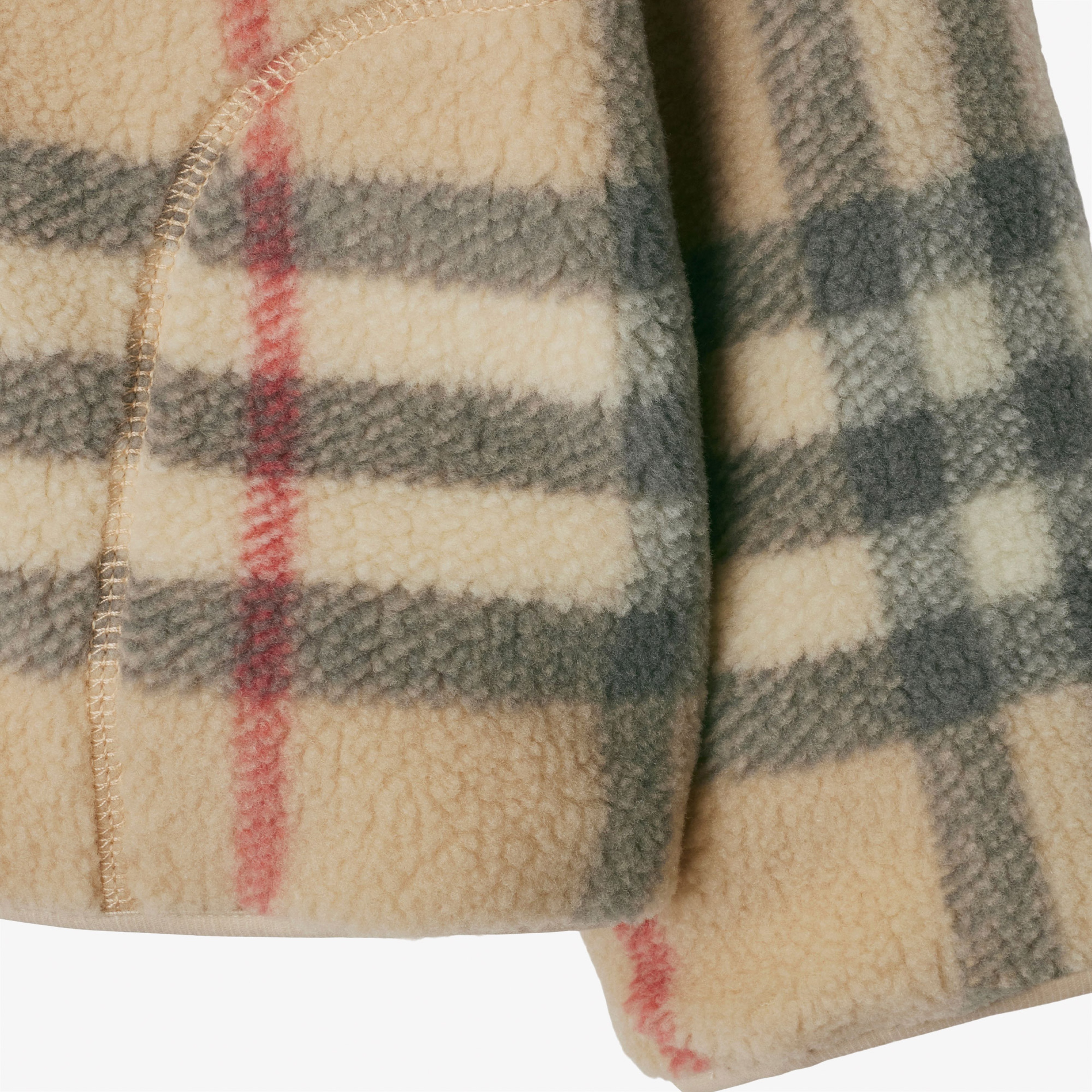 Burberry Brian Fleece Çocuk Bej Mont