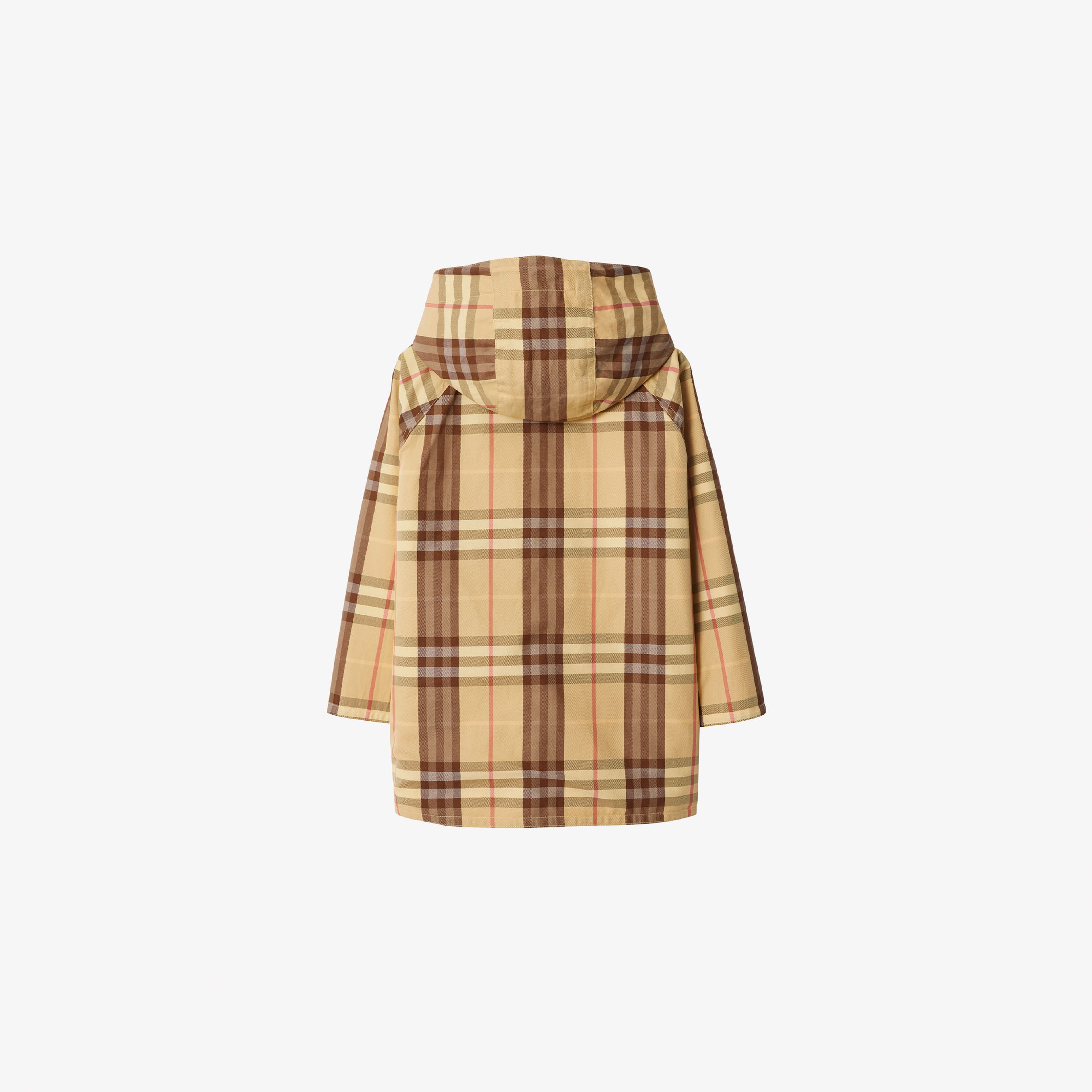 Burberry Emile Reversible Cotton Çocuk Sarı Mont