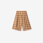 Burberry Dalia Cotton Culottes Çocuk Pembe Pantolon