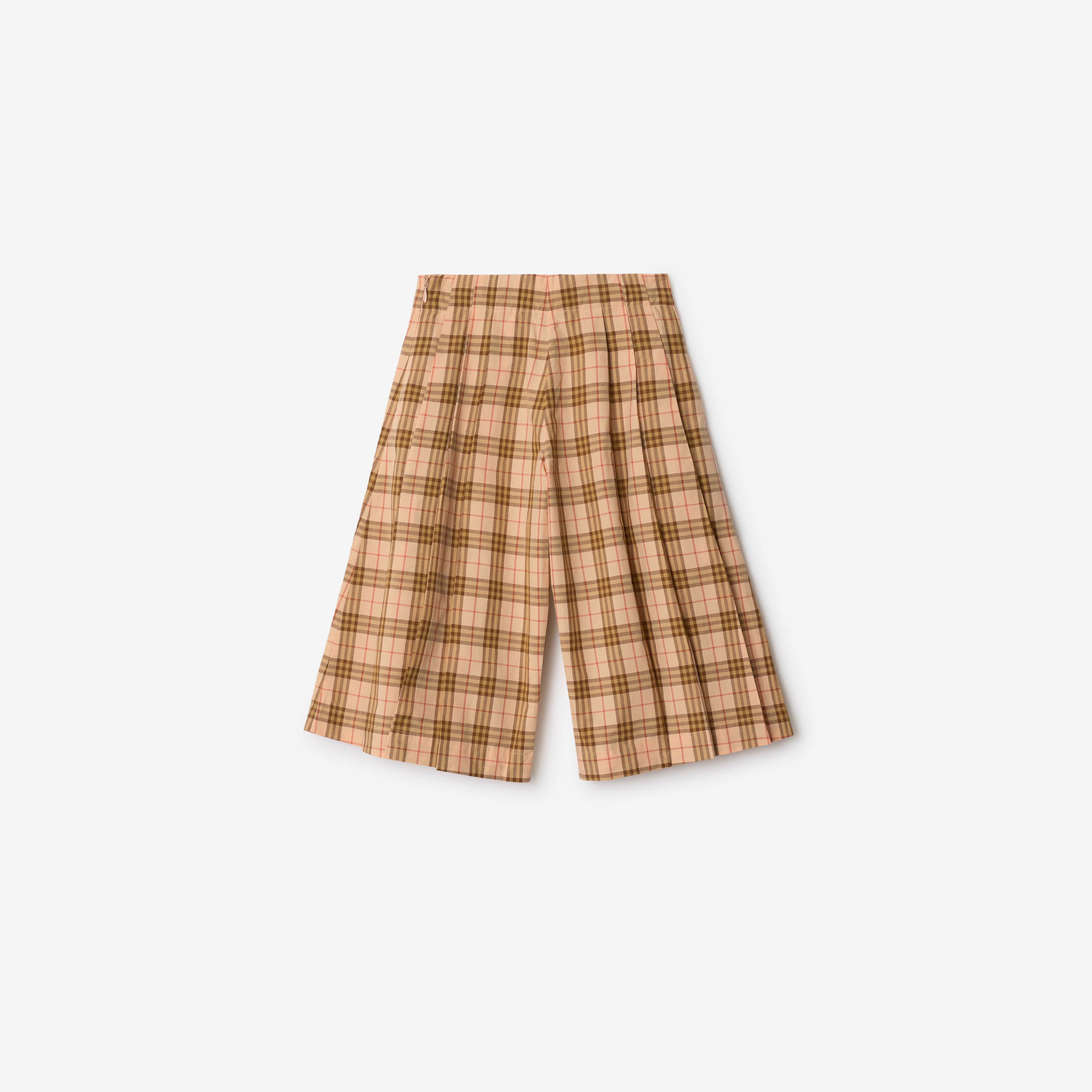 Burberry Dalia Cotton Culottes Çocuk Pembe Pantolon