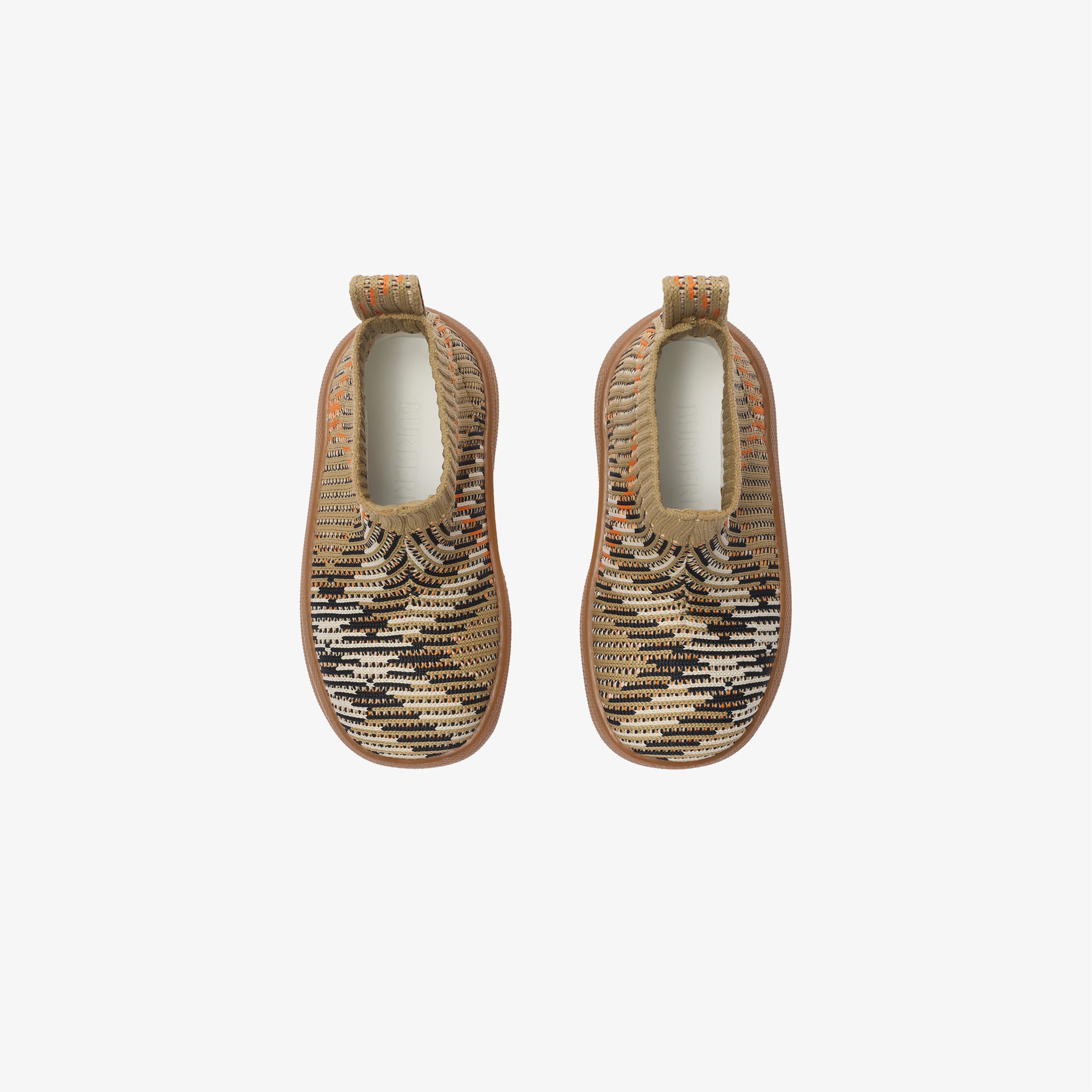 Burberry Moseley Sock Çocuk Bej Sneakers