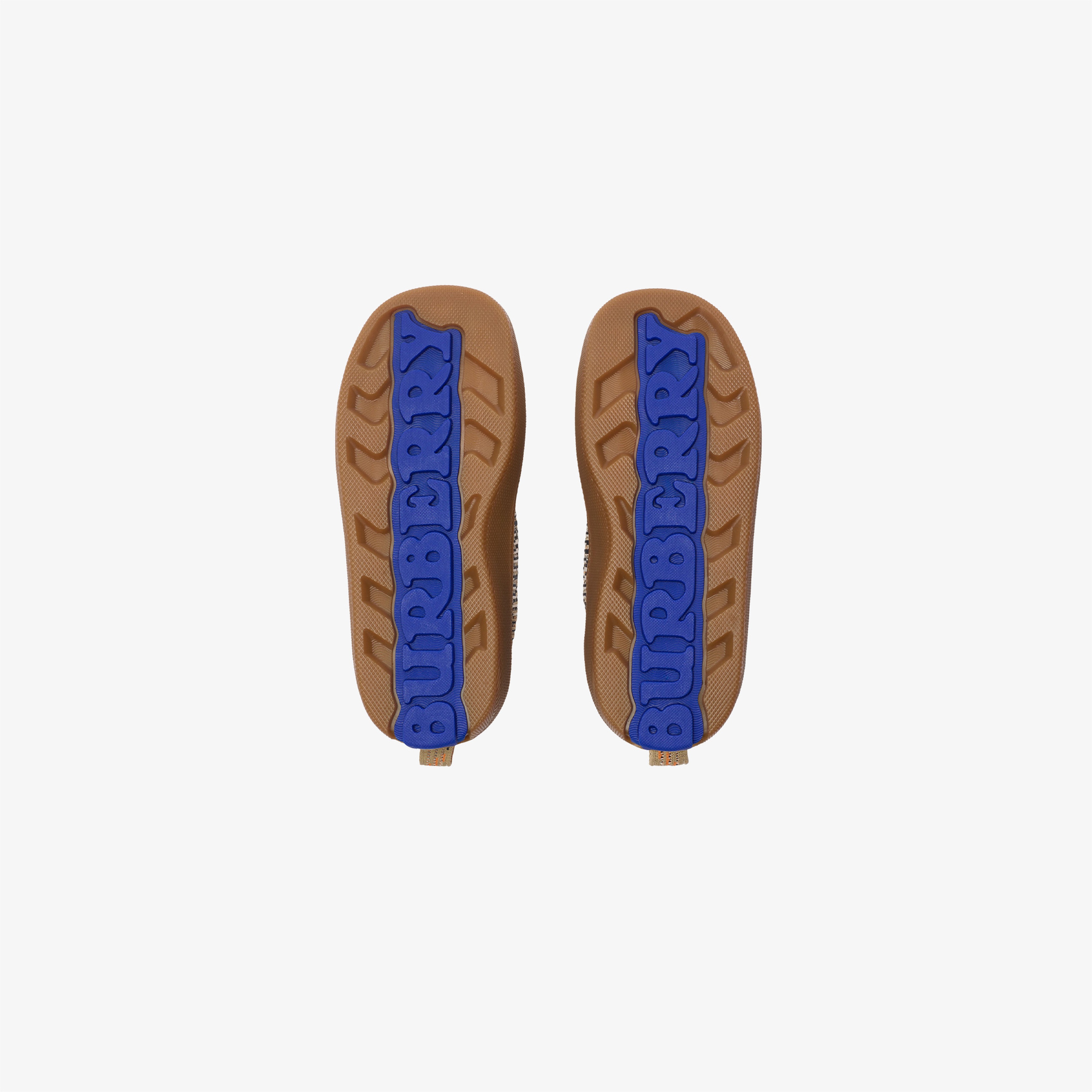 Burberry Sutton Knit Çocuk Bej Sneakers