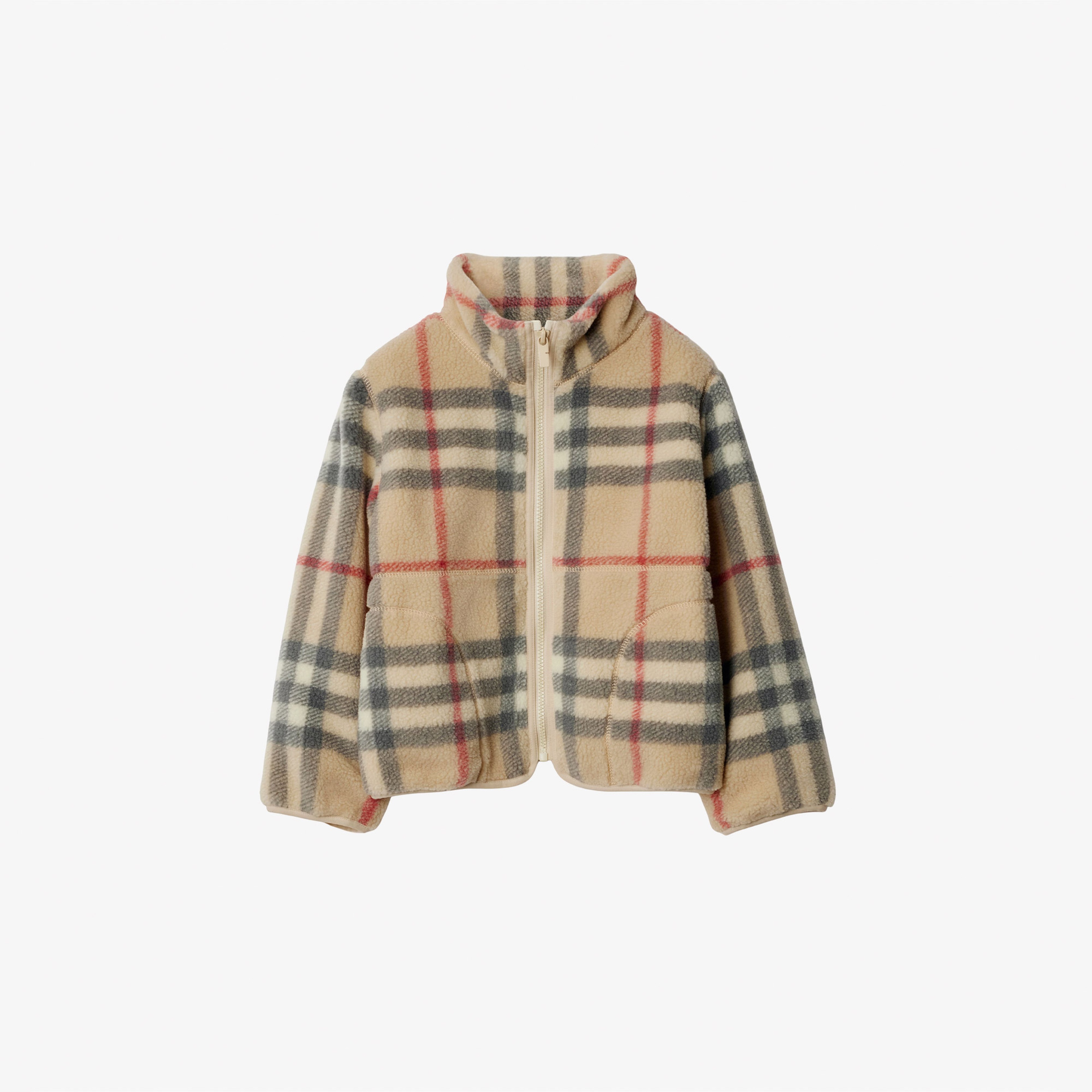 Burberry Brian Fleece Çocuk Bej Mont