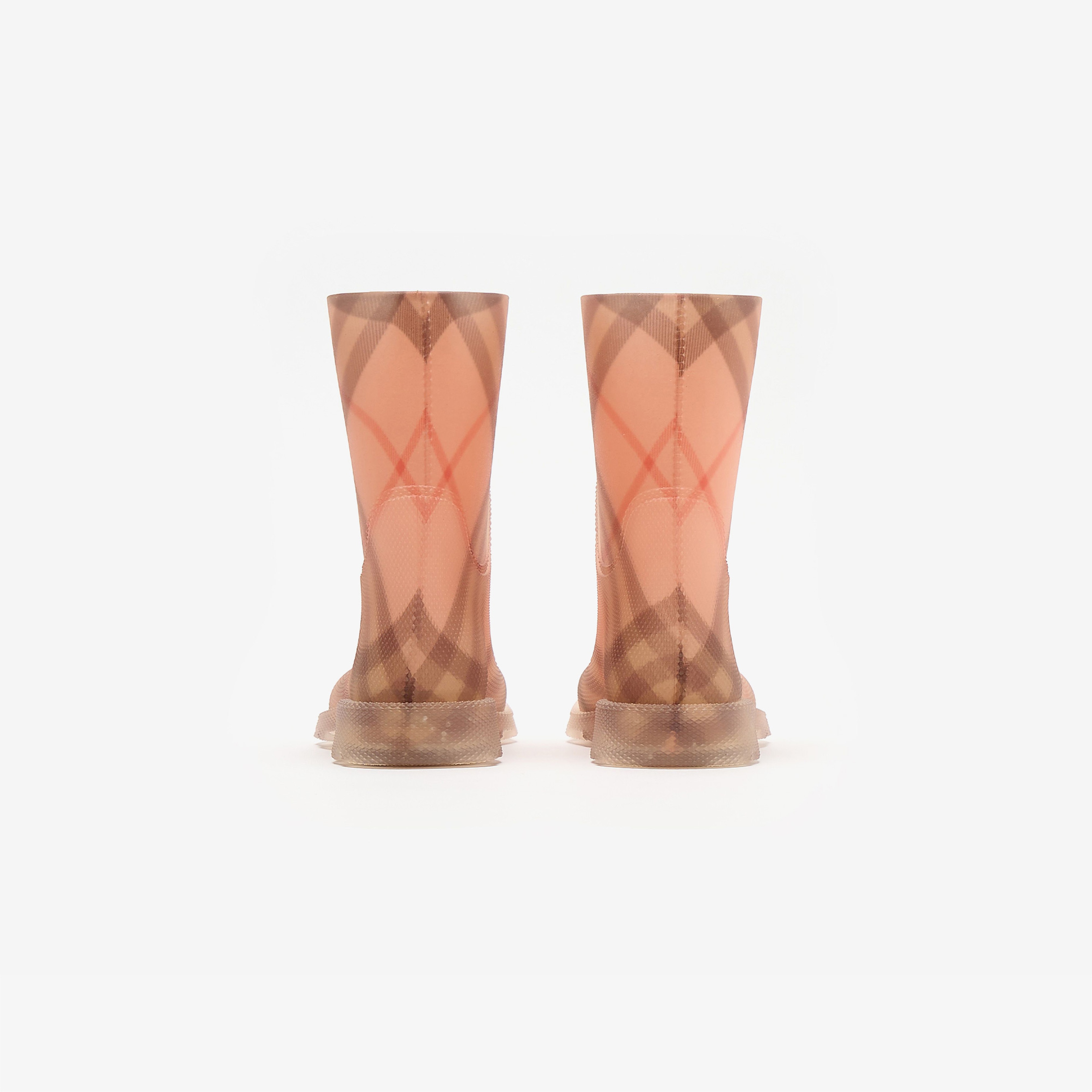 Burberry Marsh High Çocuk Pembe Bot