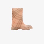 Burberry Marsh High Rubber Çocuk Pembe Bot