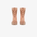 Burberry Marsh High Rubber Çocuk Pembe Bot