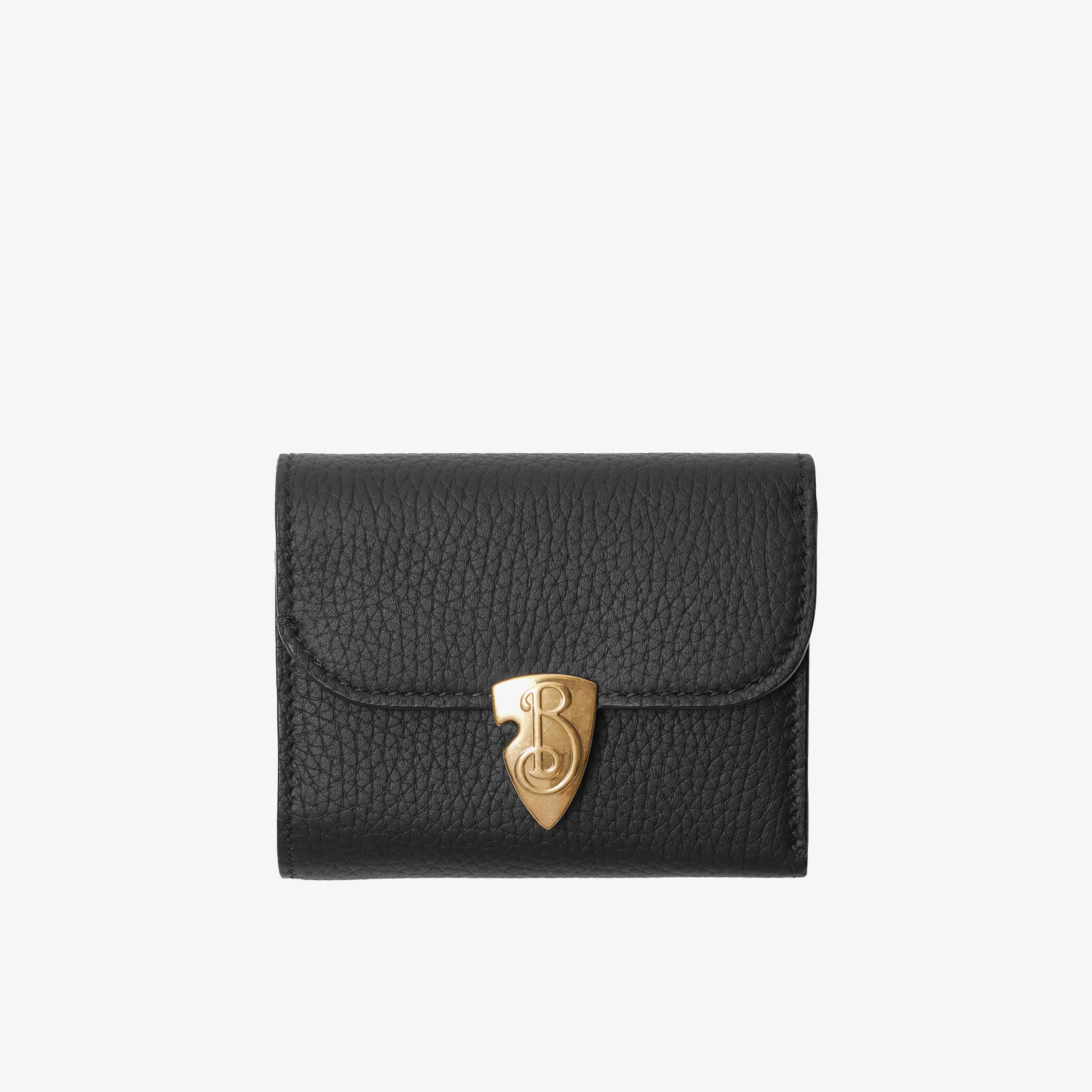 Burberry Compact Lgl Shield Kadın Siyah Cüzdan