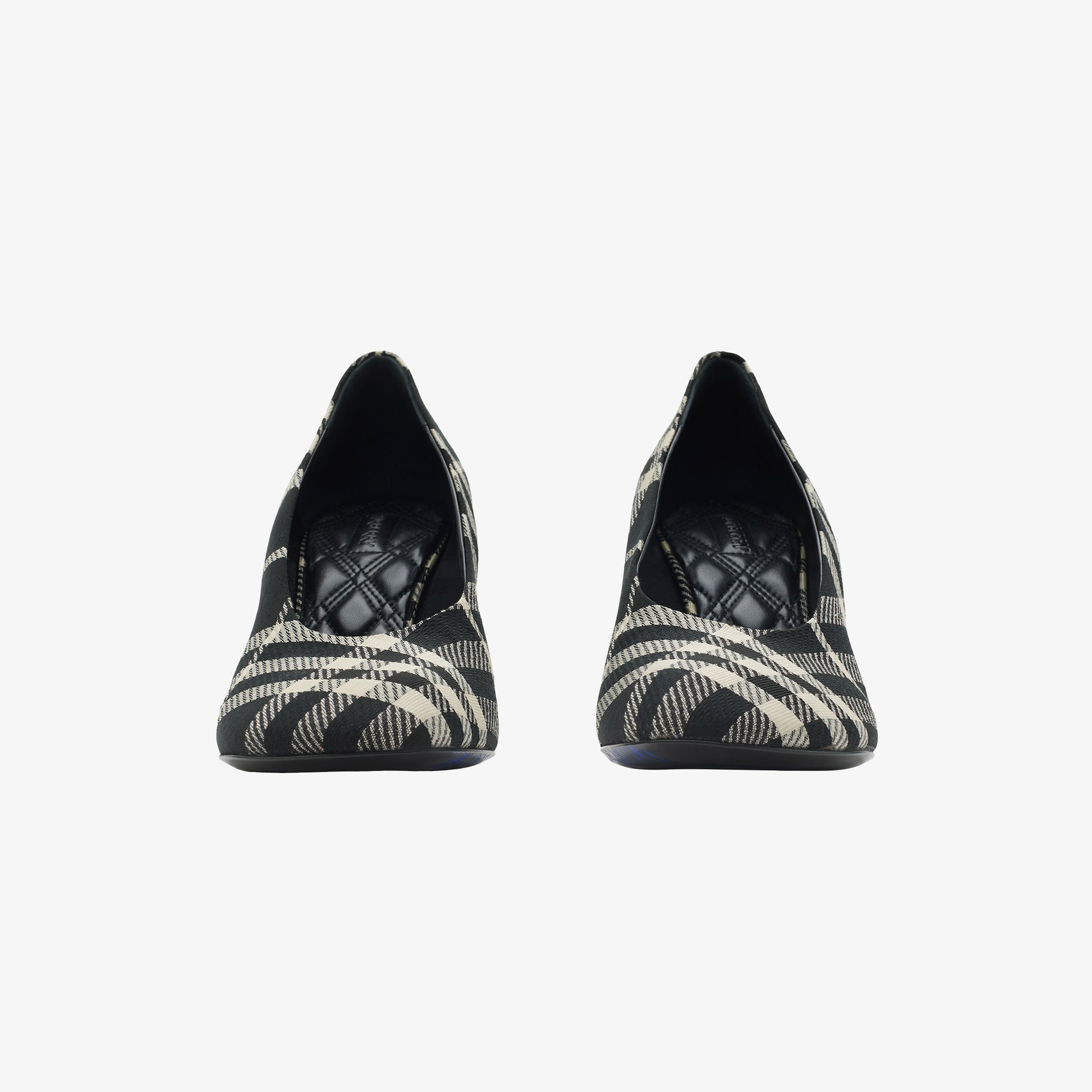 Burberry Check Baby High Kadın Siyah Ayakkabı