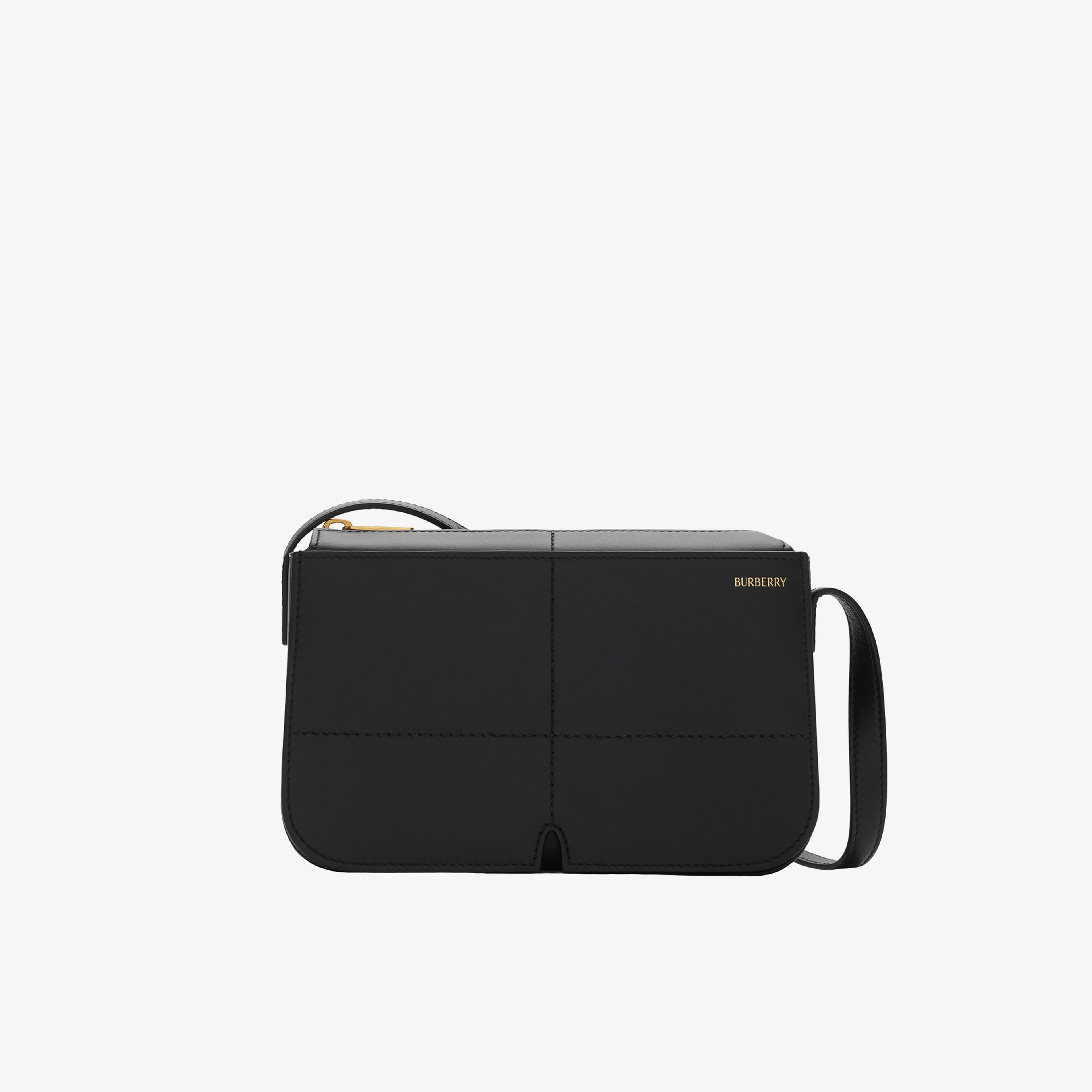 Burberry Slt Snip Crossbody Kadın Siyah Omuz Çantası
