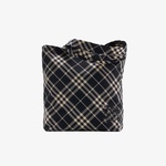 Burberry Check Tote Erkek Siyah El Çantası