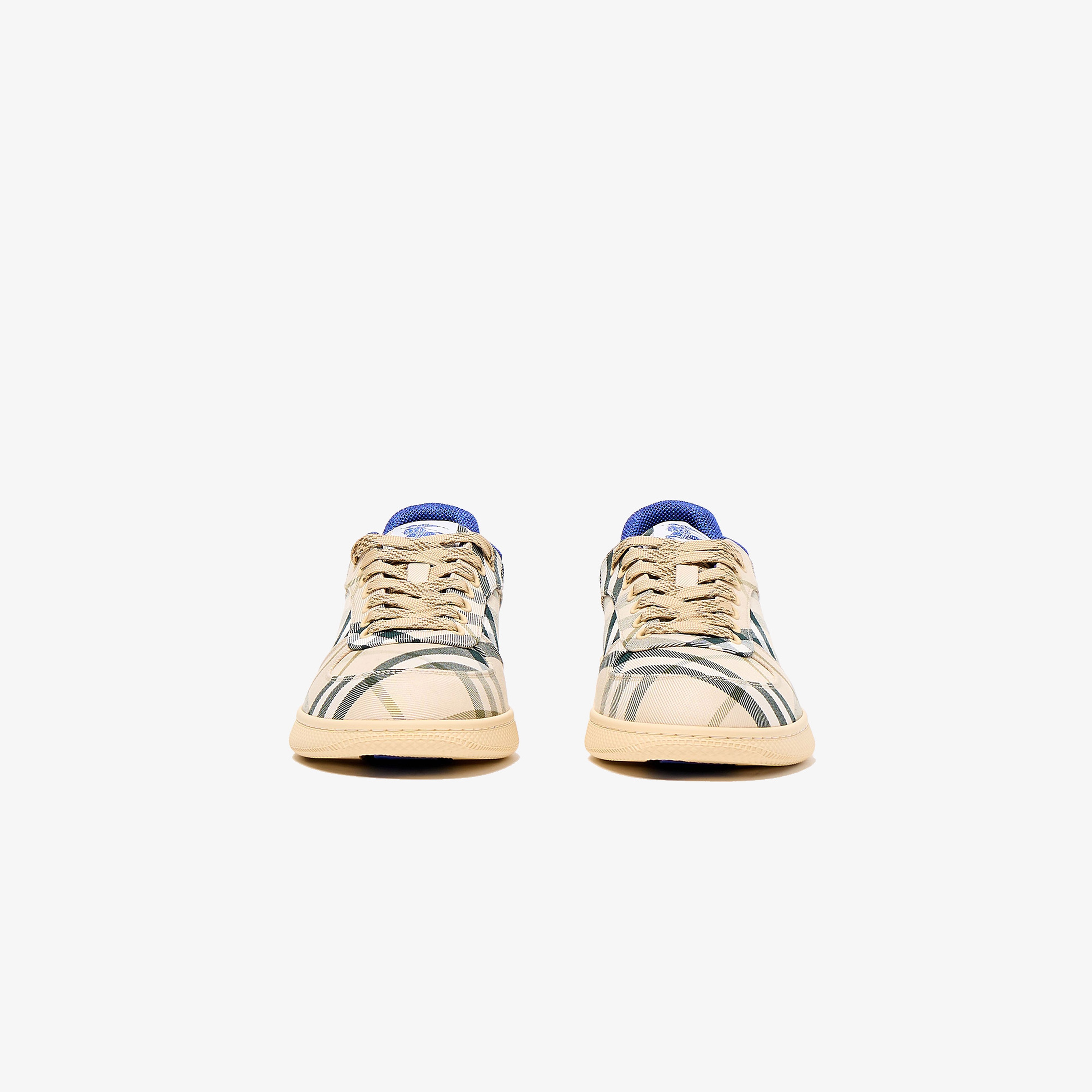 Burberry Terrace Erkek Krem Sneakers