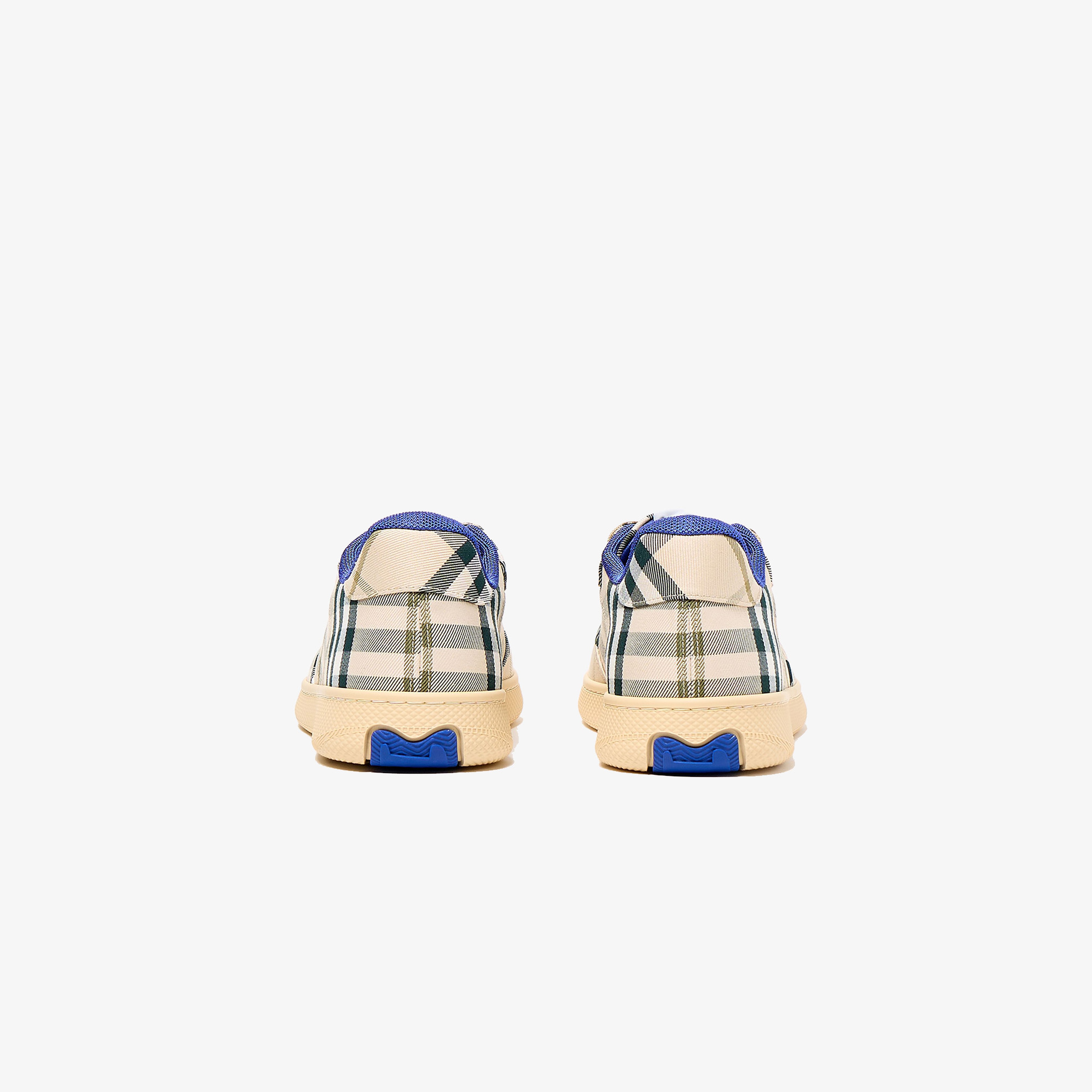 Burberry Terrace Erkek Krem Sneakers