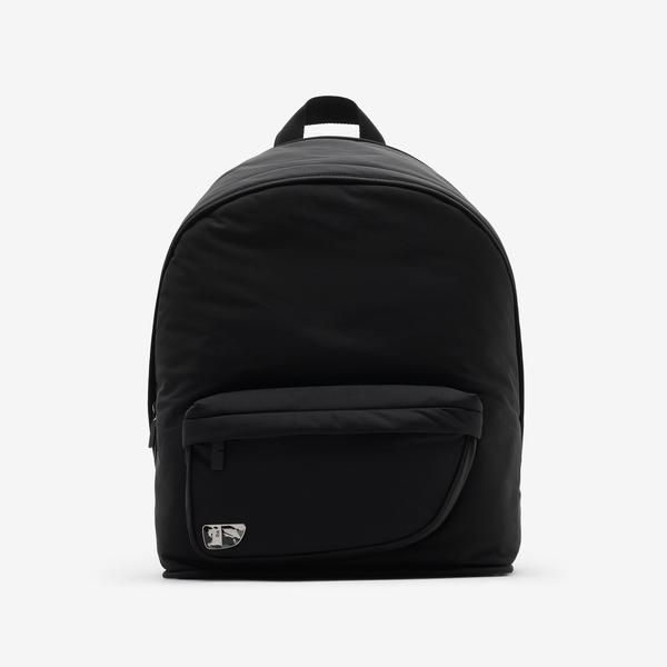 Burberry Shield Erkek Siyah Sırt Çantası