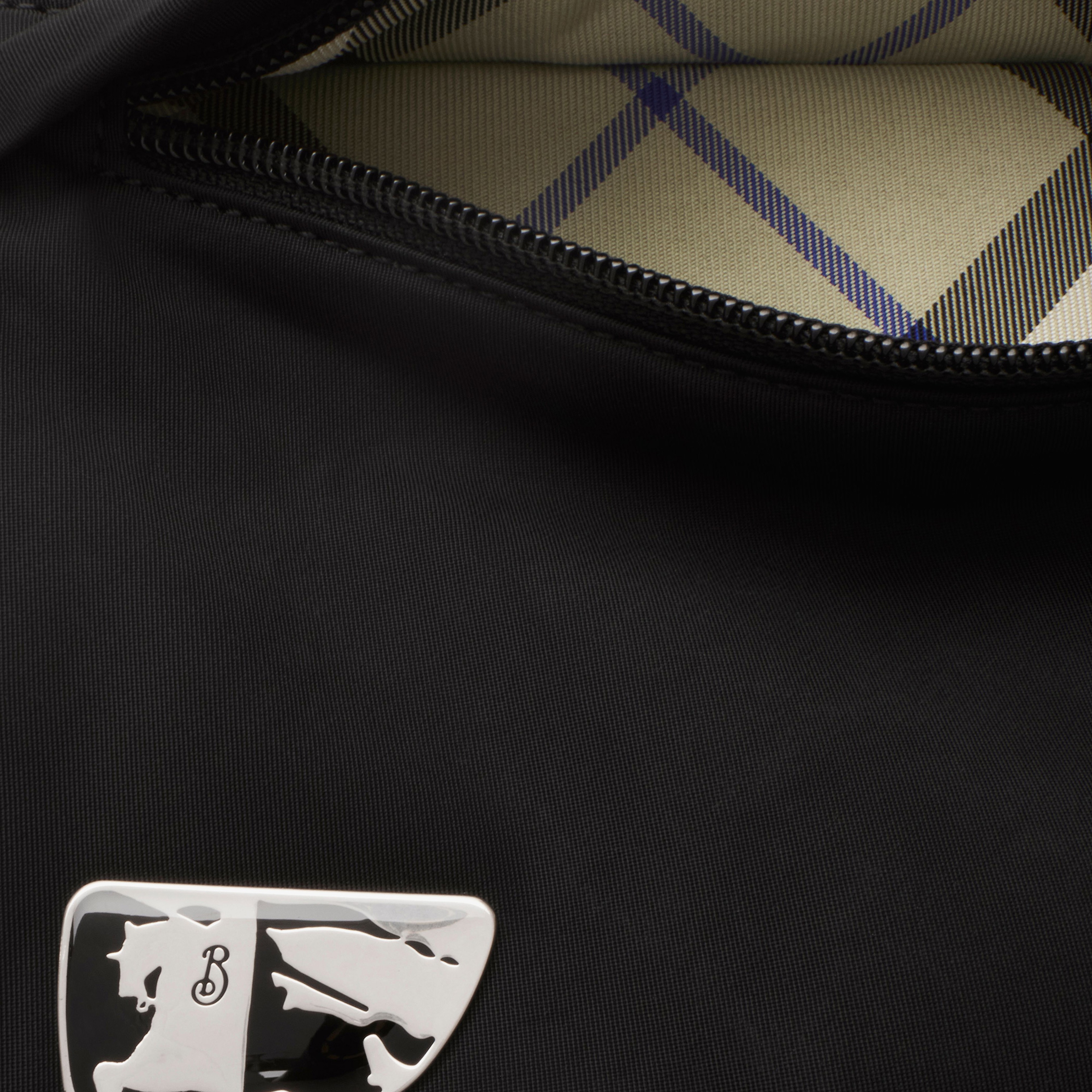 Burberry Shield Erkek Siyah Omuz Çantası