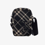Burberry Check Erkek Siyah Telefon Çantası