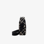 Burberry Check Erkek Siyah Telefon Çantası