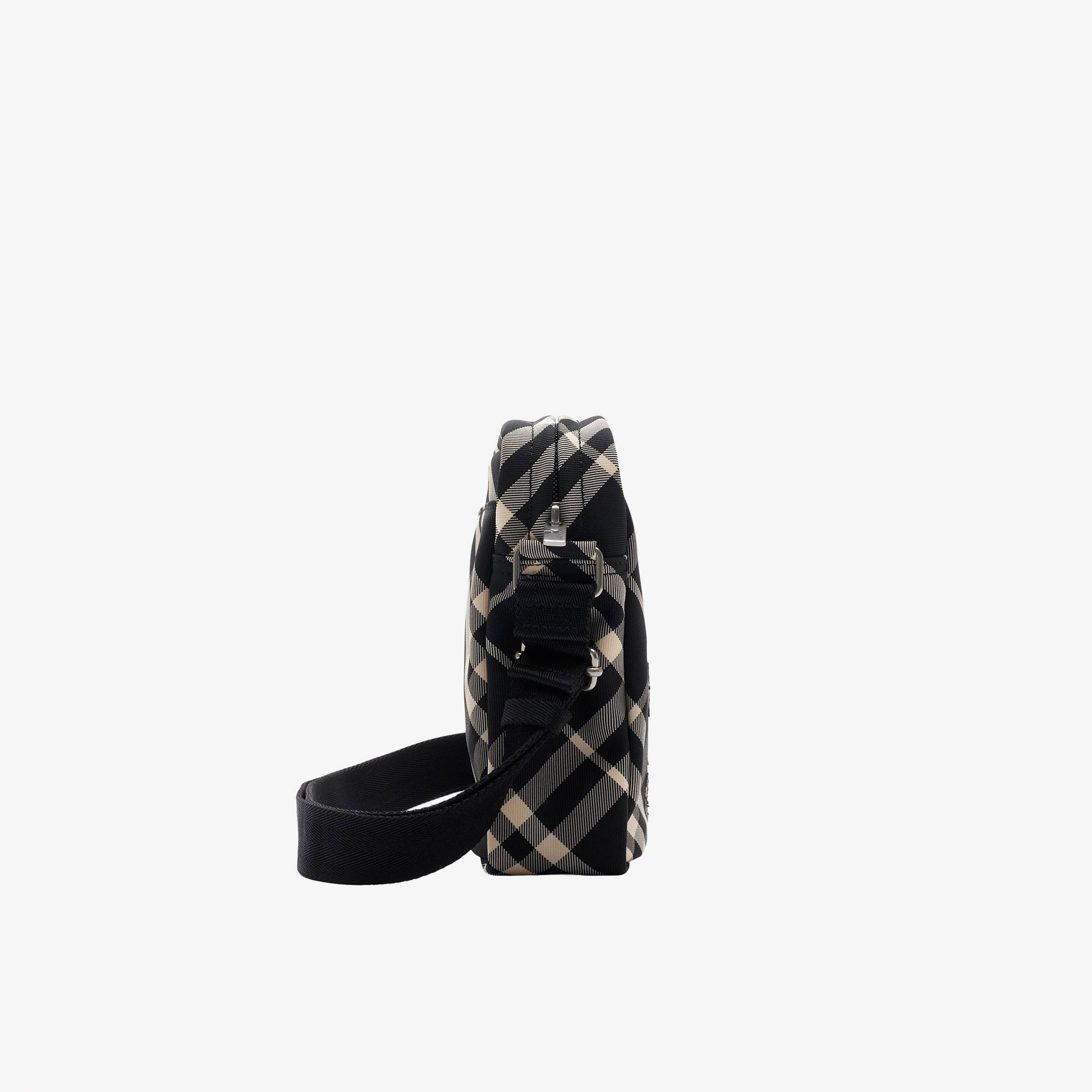 Burberry Check Erkek Siyah Telefon Çantası