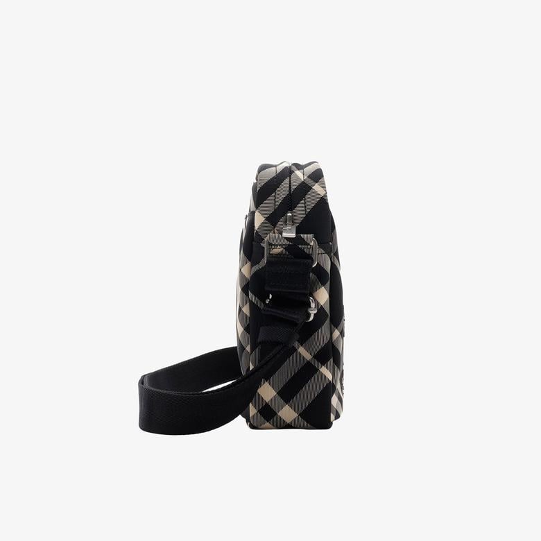 Burberry Check Erkek Siyah Telefon Çantası