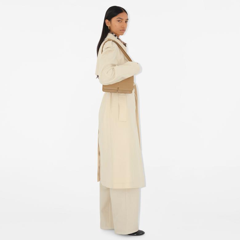 Burberry Slt Snip Kadın Bej Omuz Çantası
