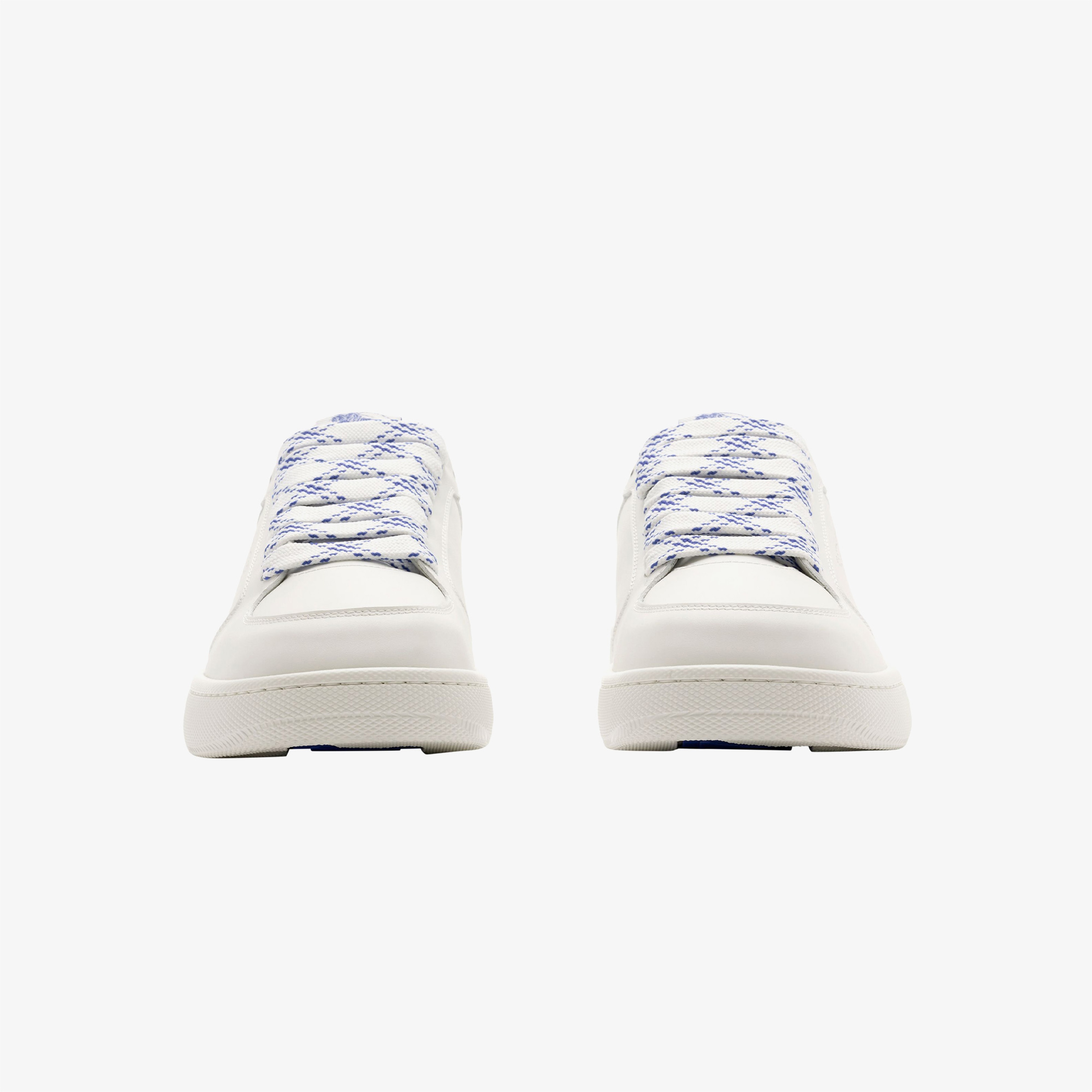 Burberry Leather Stock Kadın Beyaz Spor Ayakkabı