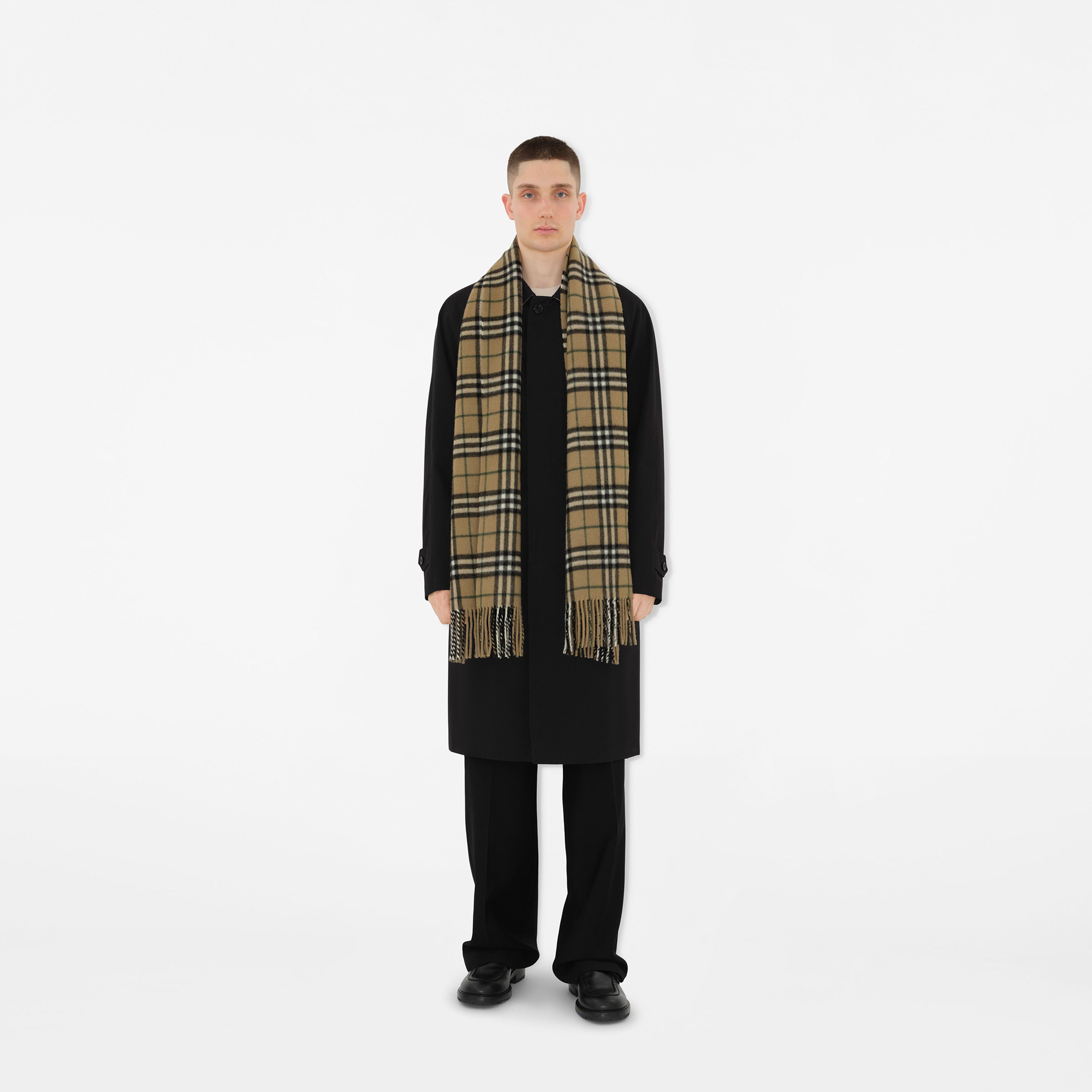 Burberry Check Kaşmir Kadın Kahverengi Atkı