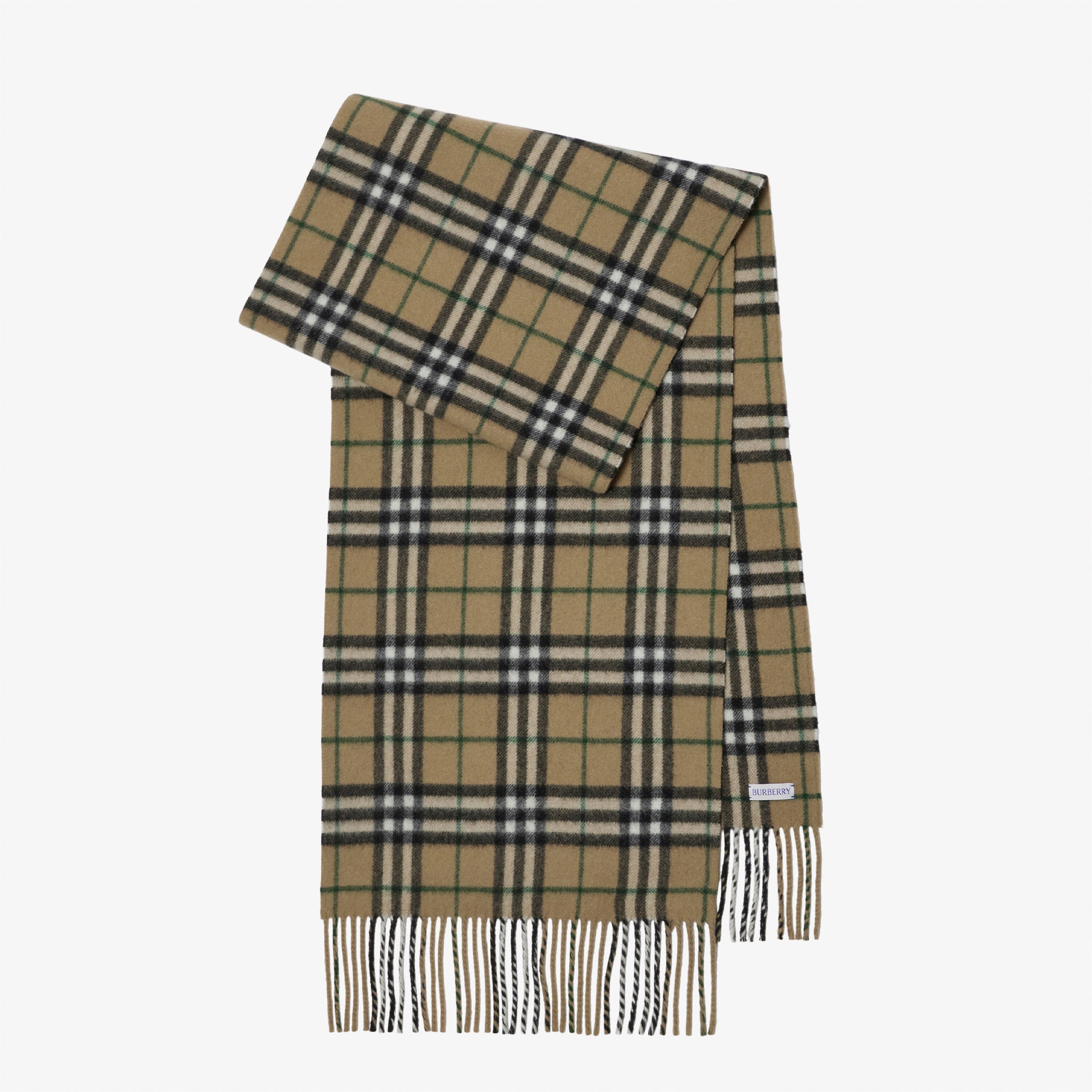 Burberry Check Kaşmir Kadın Kahverengi Atkı