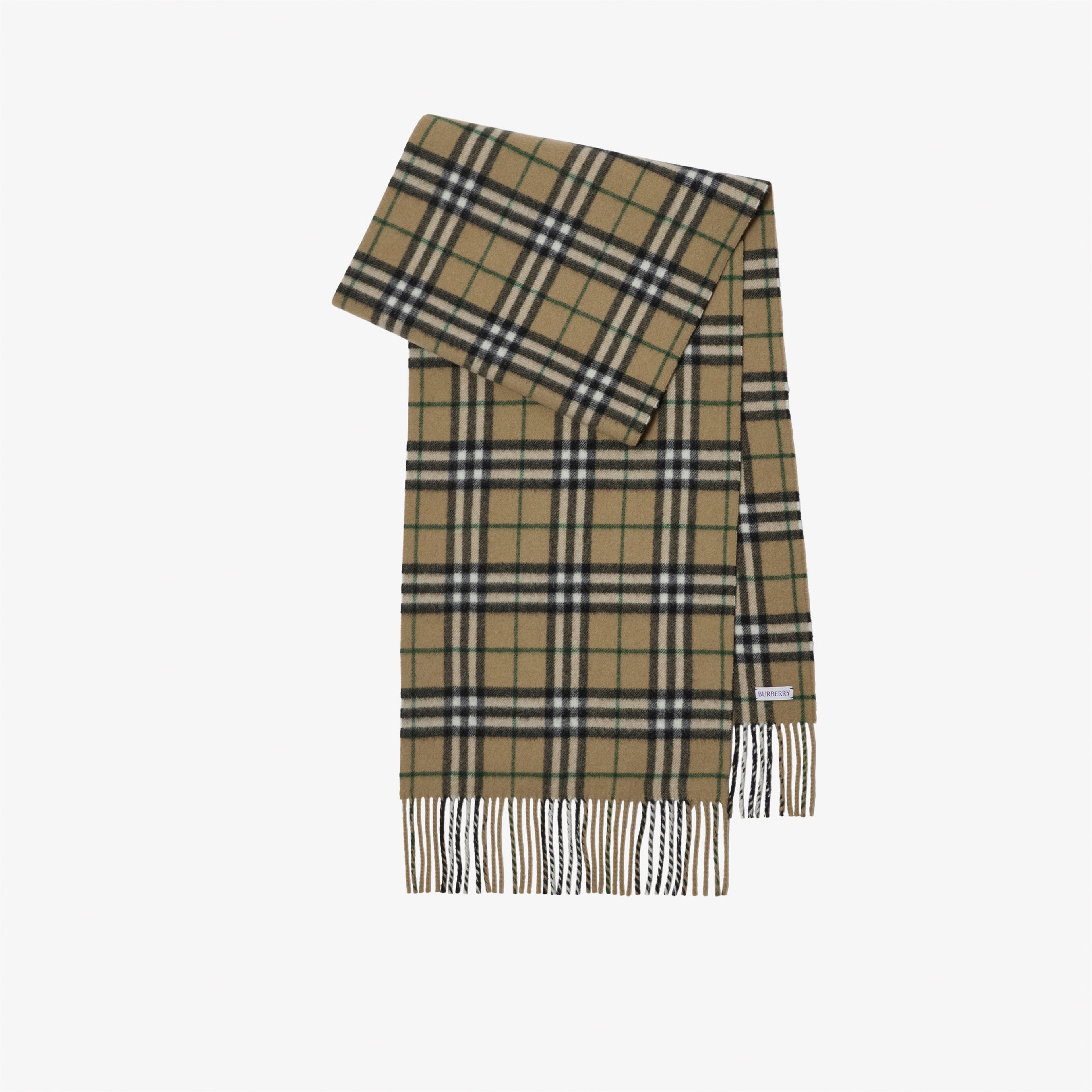 Burberry Check Kaşmir Kadın Kahverengi Atkı