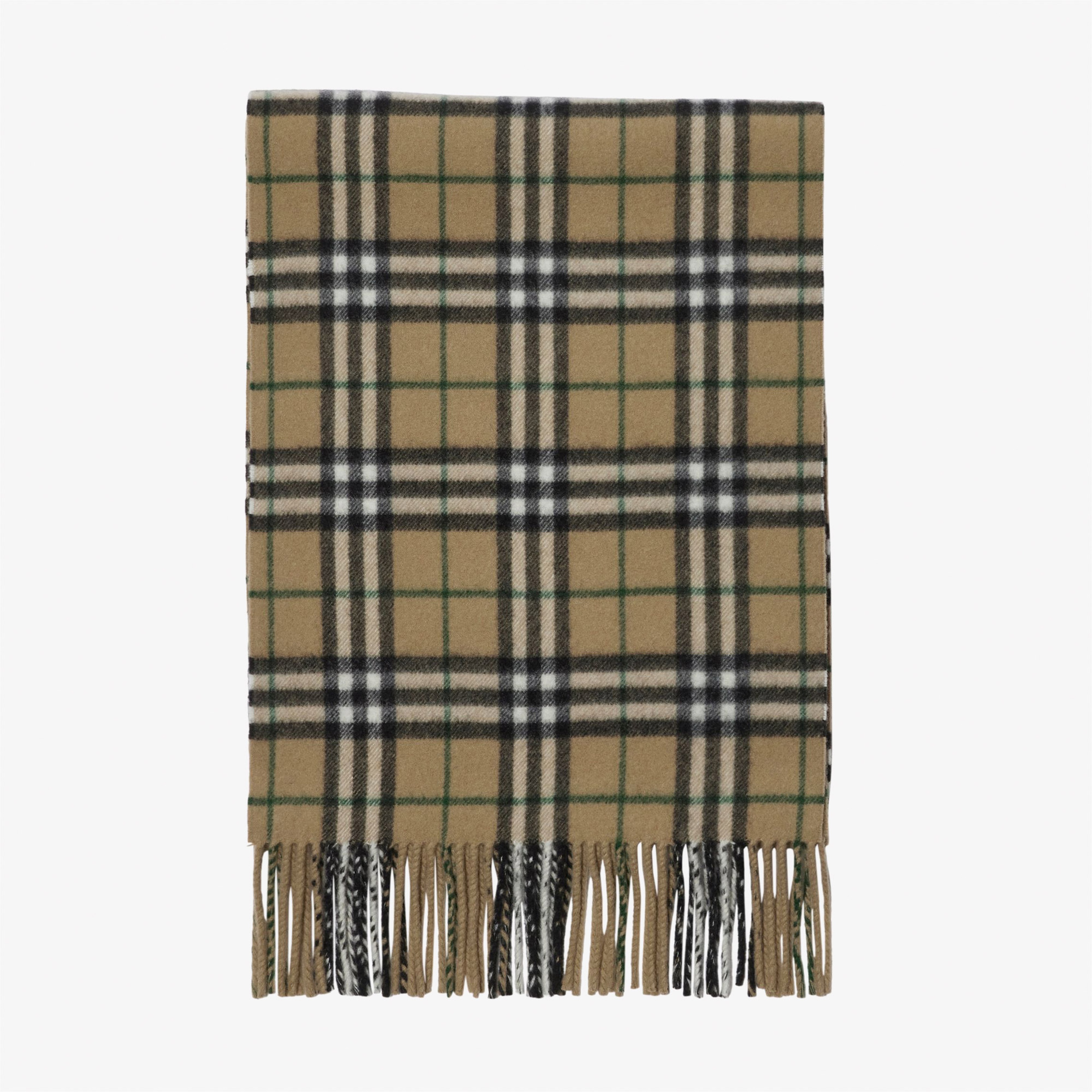 Burberry Check Kaşmir Kadın Kahverengi Atkı