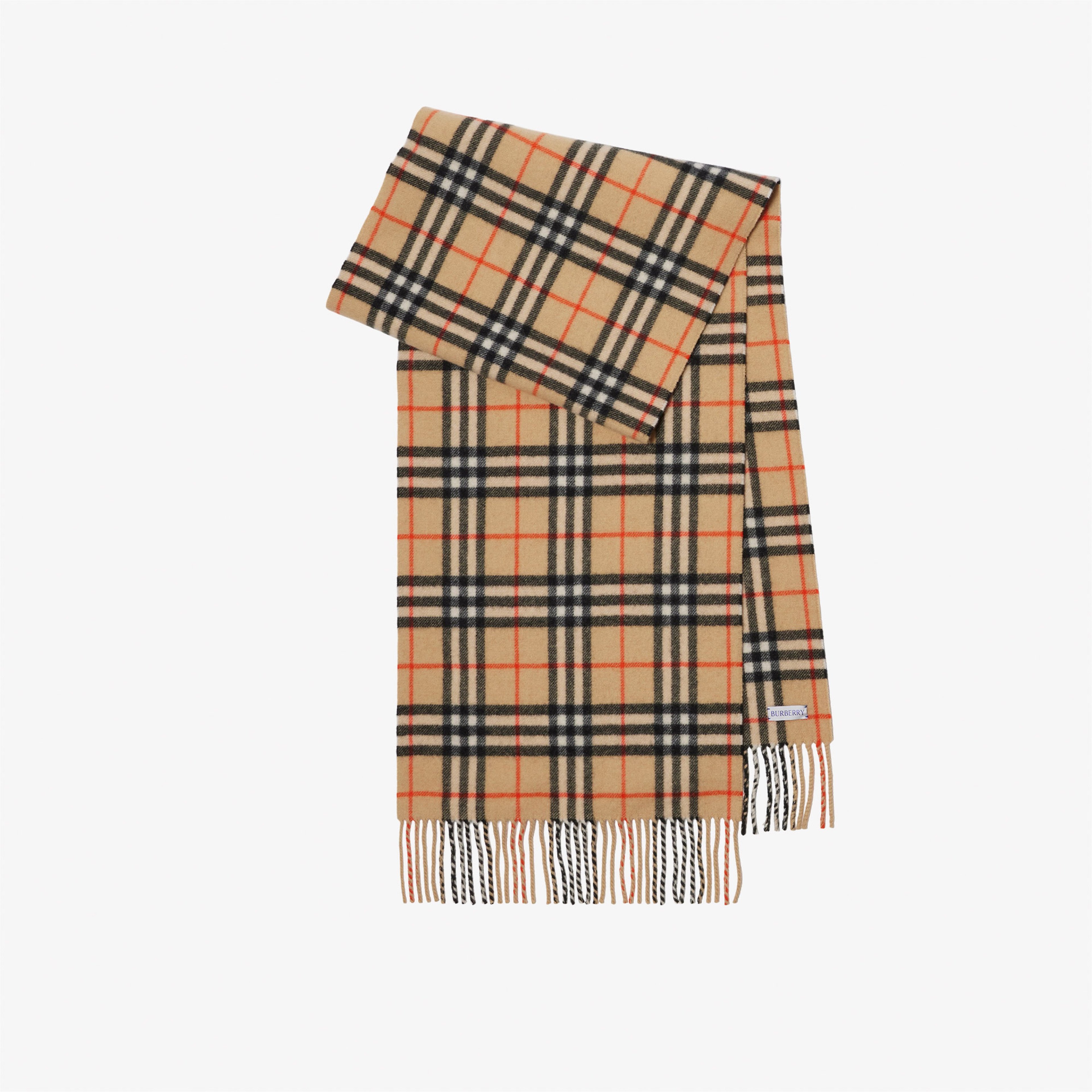 Burberry Check Kaşmir Kadın Bej AtkıStandart8096537| Occasion