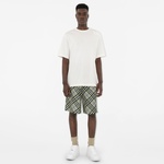 Burberry Leather Box Erkek Beyaz Sneakers