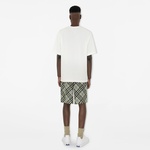 Burberry Leather Box Erkek Beyaz Sneakers