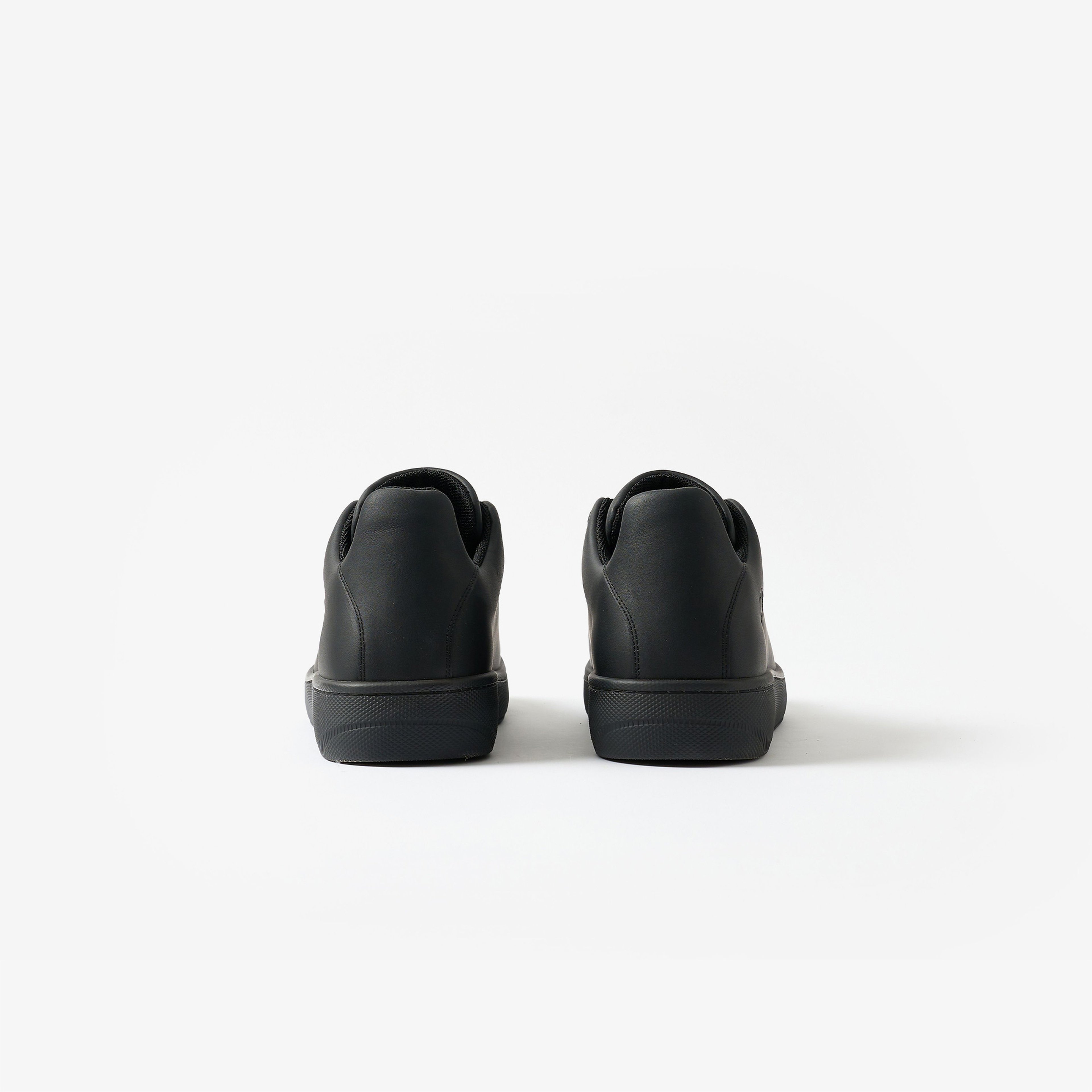 Burberry Leather Box Kadın Siyah Sneakers