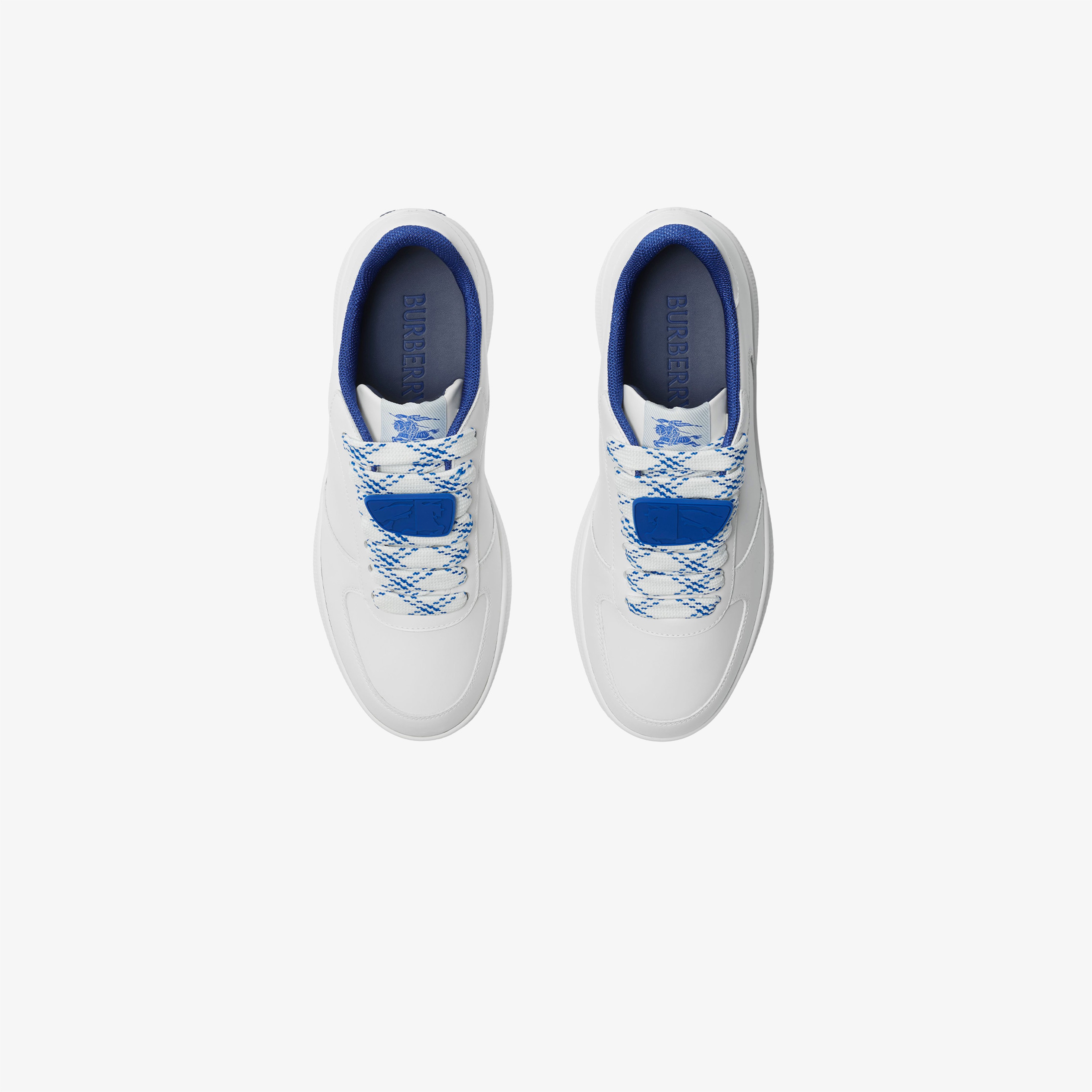 Burberry Leather Terrace Kadın Beyaz Spor Ayakkabı