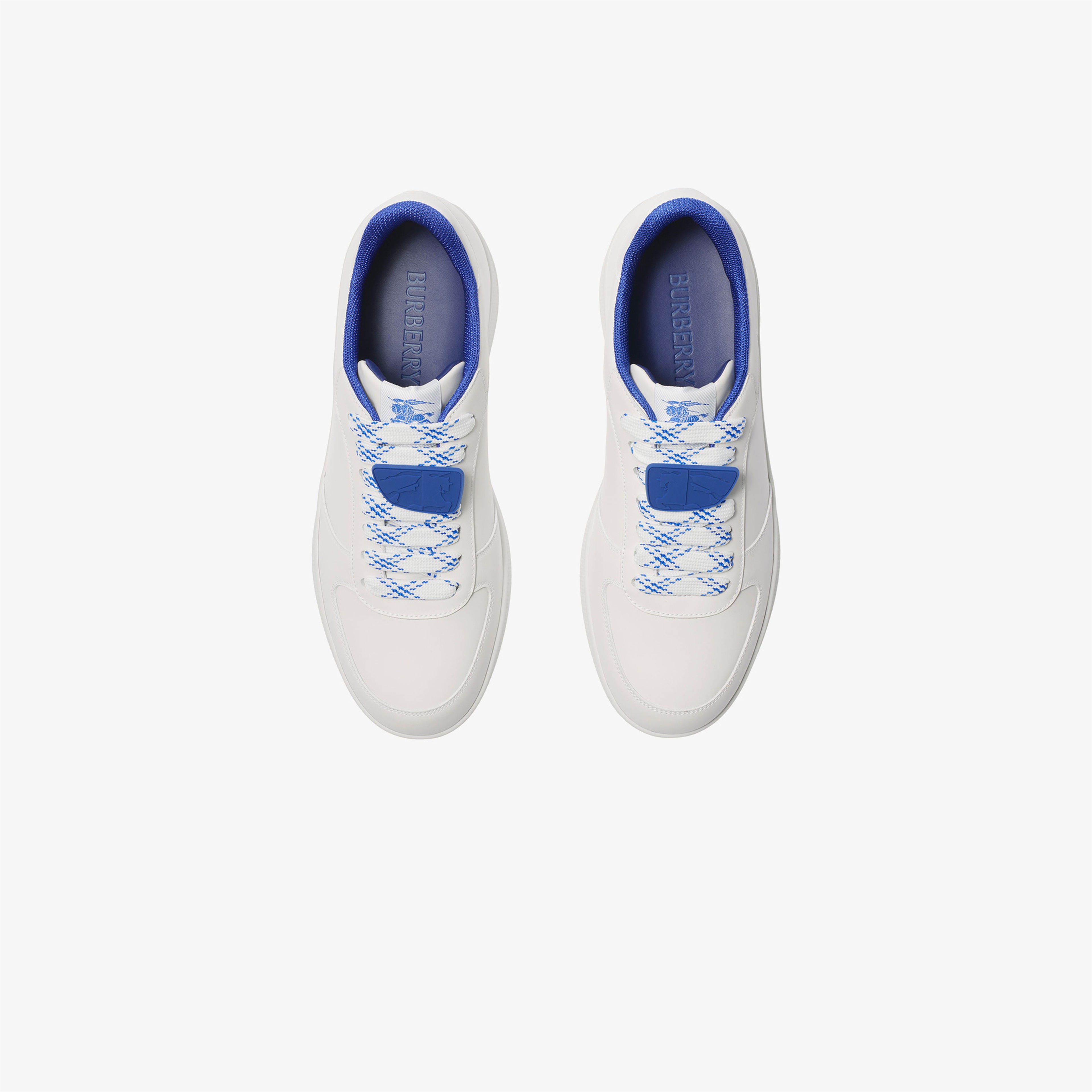 Burberry Leather Terrace Erkek Beyaz Spor Ayakkabı